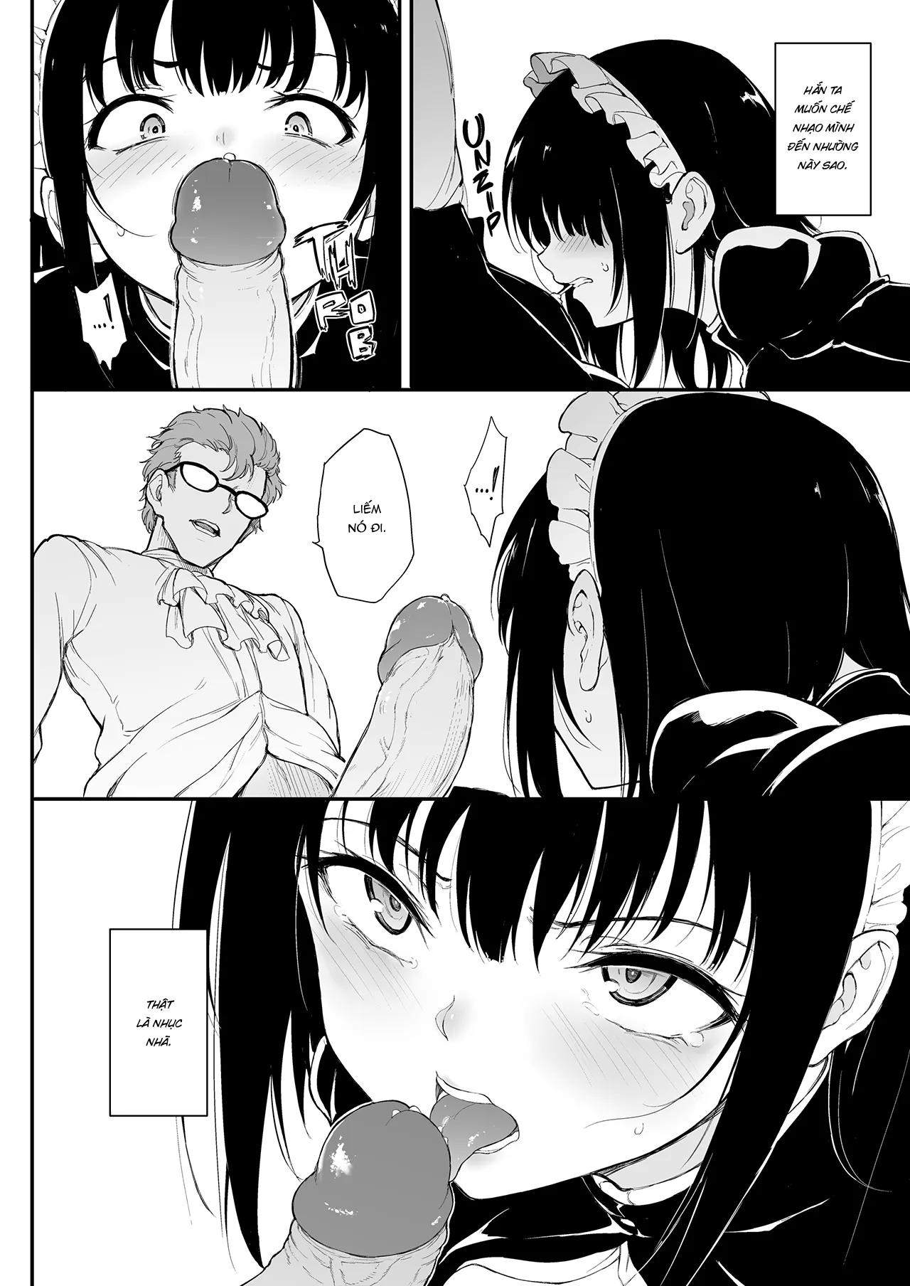 HentaiVN.net - Ảnh 6 - Maid Kyouiku - Chap 2 [Không che]
