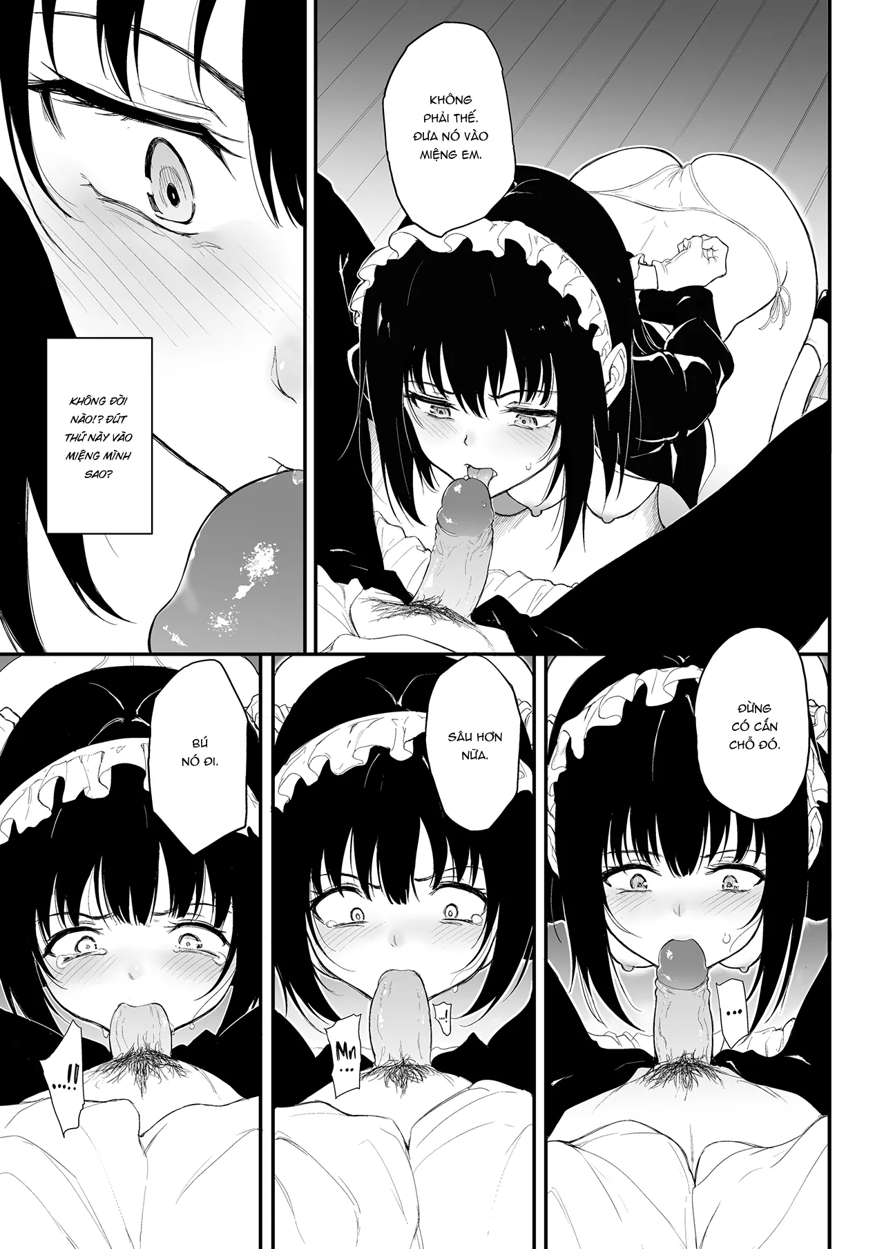 HentaiVN.net - Ảnh 7 - Maid Kyouiku - Chap 2 [Không che]