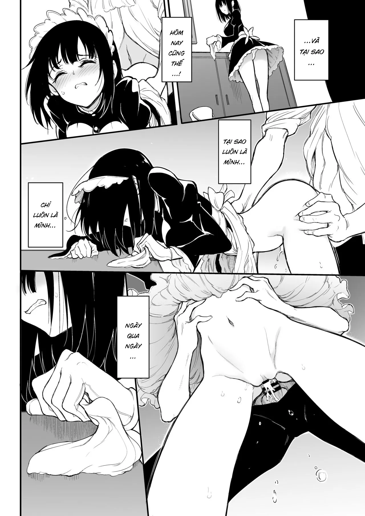 HentaiVN.net - Ảnh 8 - Maid Kyouiku - Chap 3