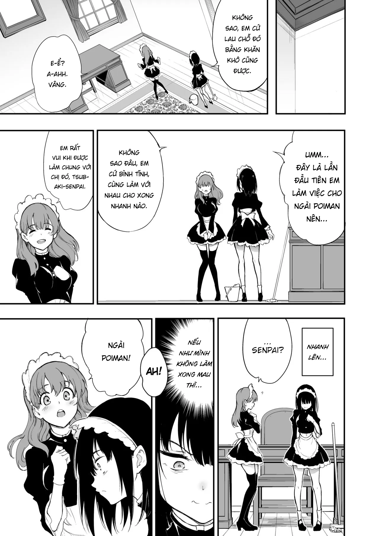 HentaiVN.net - Ảnh 10 - Maid Kyouiku - Chap 3