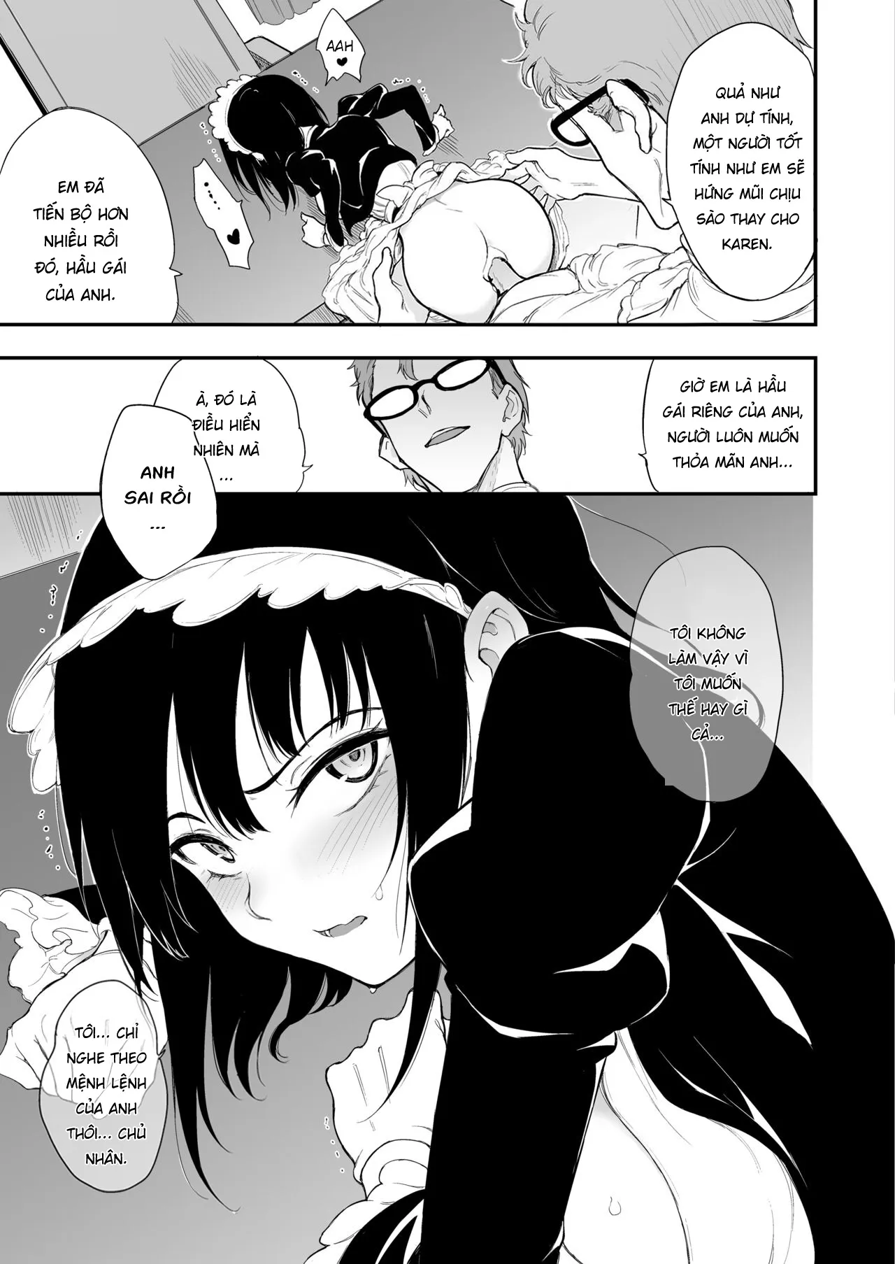 HentaiVN.net - Ảnh 17 - Maid Kyouiku - Chap 3 [Không che]