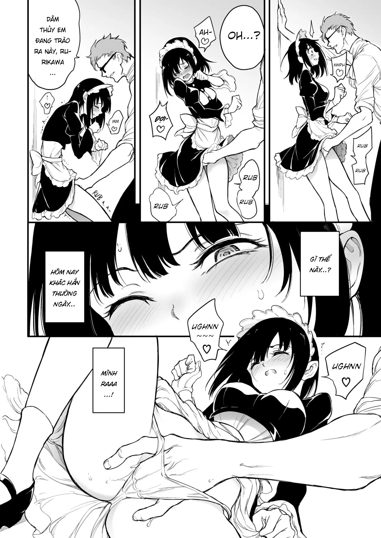 HentaiVN.net - Ảnh 7 - Maid Kyouiku - Chap 3 [Không che]