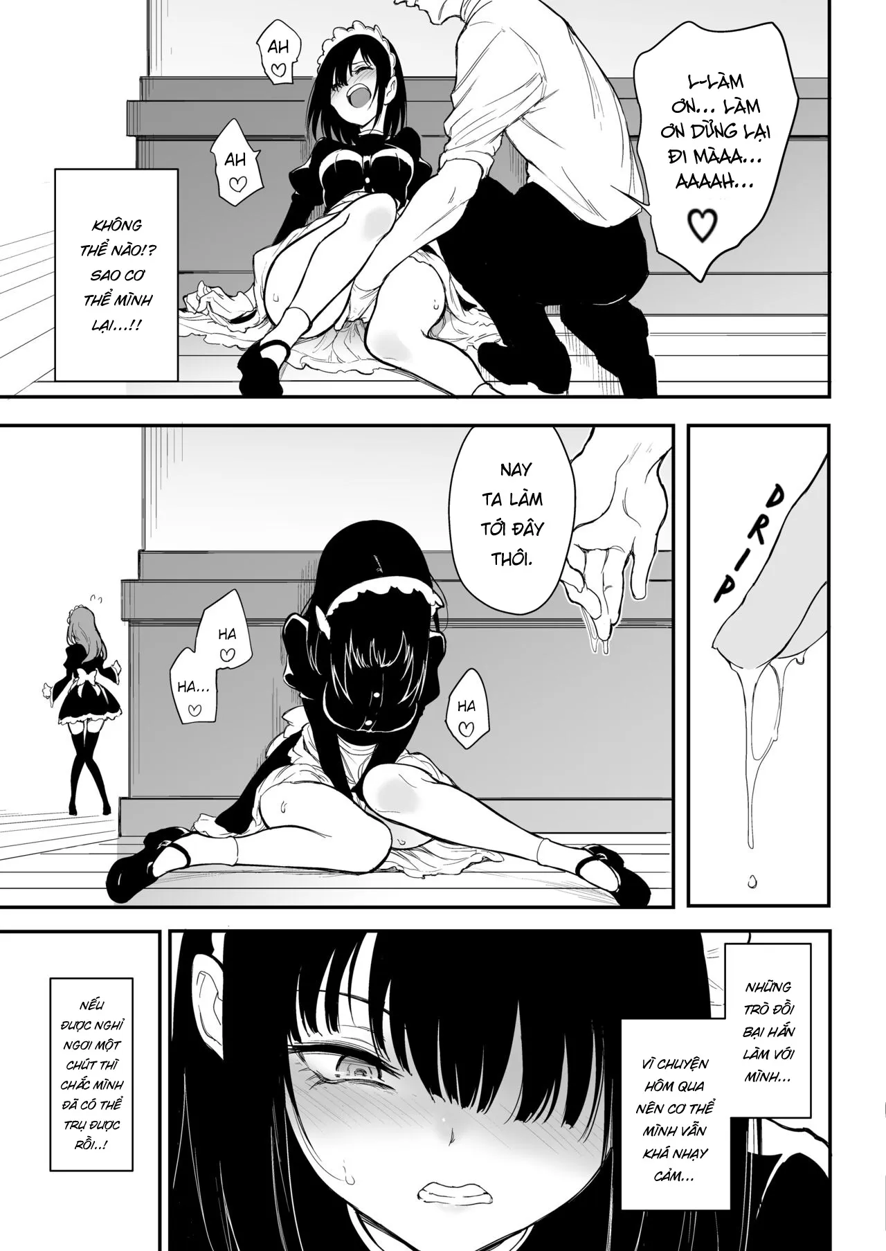 HentaiVN.net - Ảnh 8 - Maid Kyouiku - Chap 3 [Không che]
