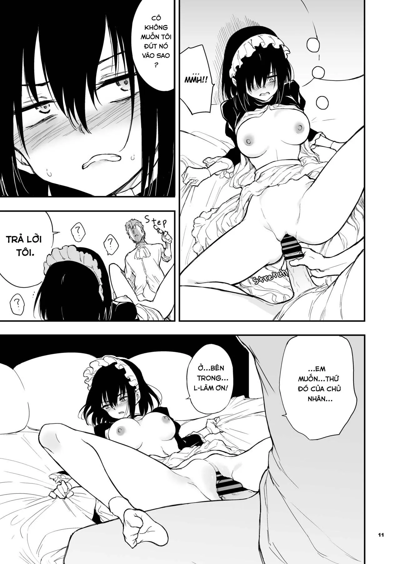HentaiVN.net - Ảnh 12 - Maid Kyouiku - Chap 4