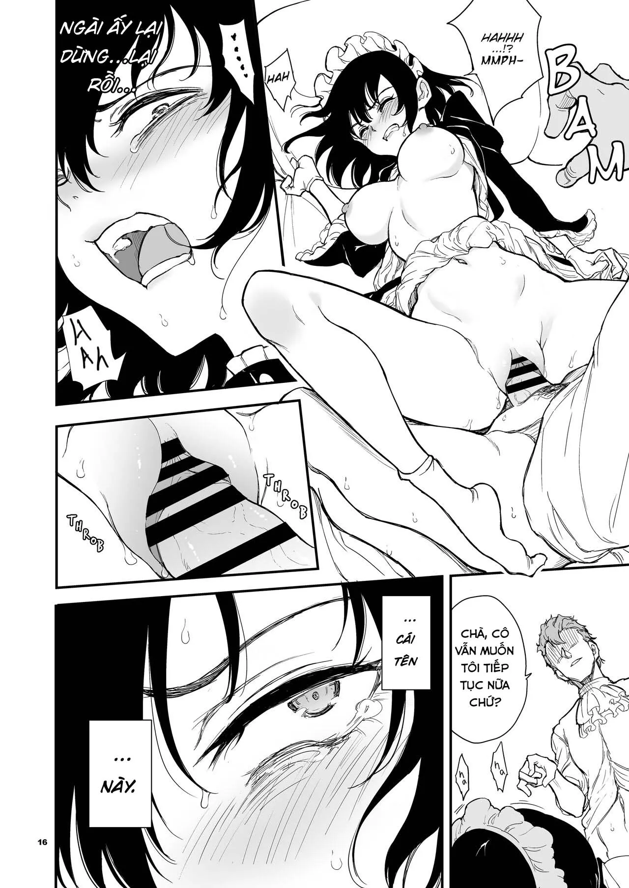 HentaiVN.net - Ảnh 17 - Maid Kyouiku - Chap 4