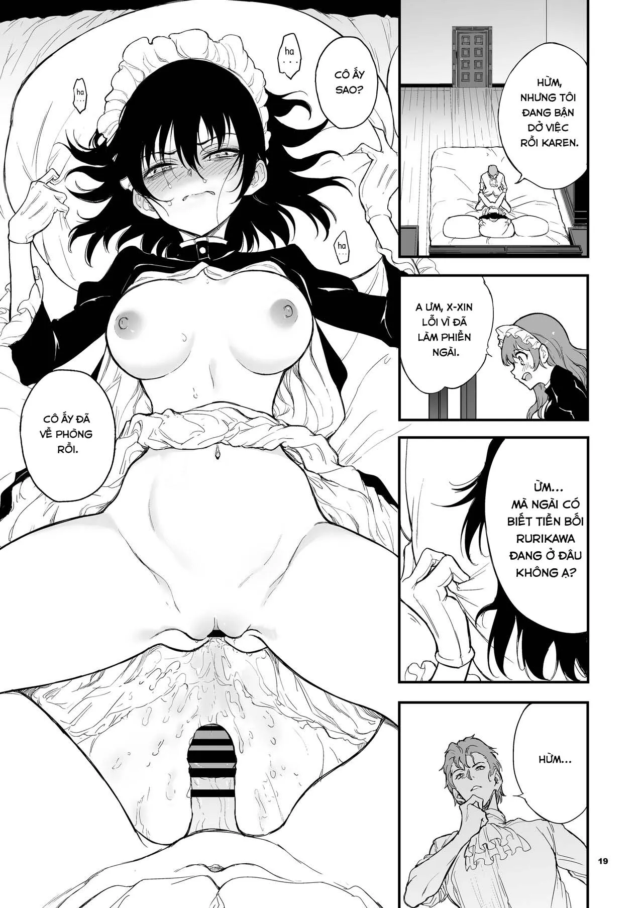 HentaiVN.net - Ảnh 20 - Maid Kyouiku - Chap 4