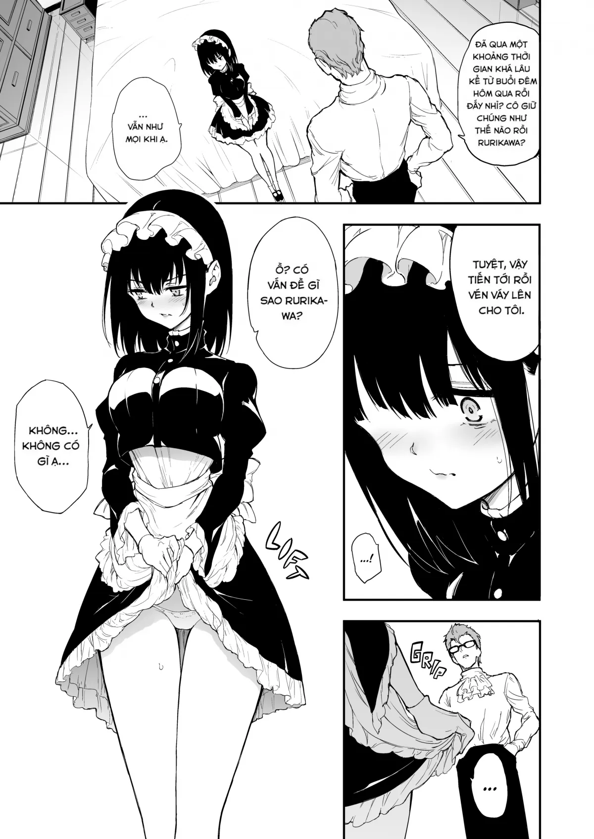 HentaiVN.net - Ảnh 5 - Maid Kyouiku - Chap 4 [Không che]