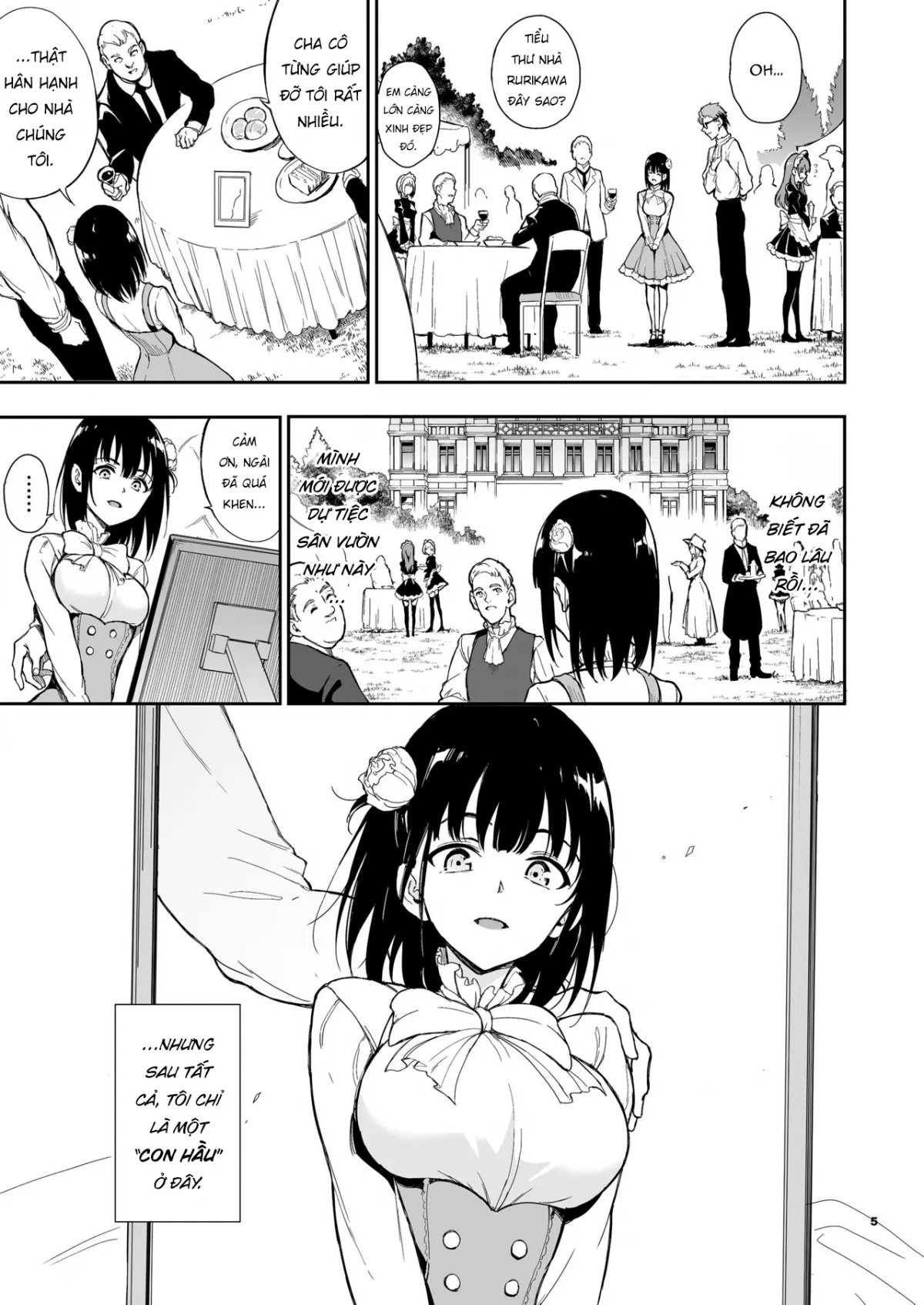 HentaiVN.net - Ảnh 6 - Maid Kyouiku - Chap 5