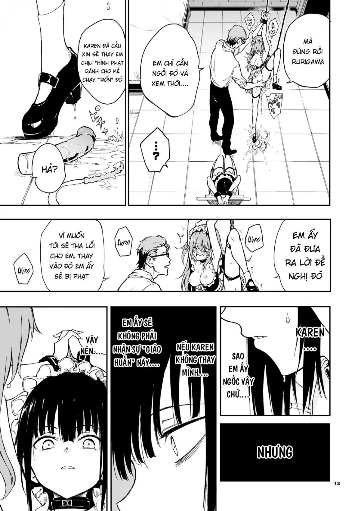 HentaiVN.net - Ảnh 14 - Maid Kyouiku - Chap 6