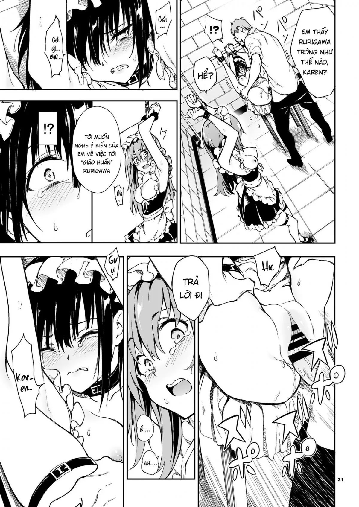HentaiVN.net - Ảnh 22 - Maid Kyouiku - Chap 6