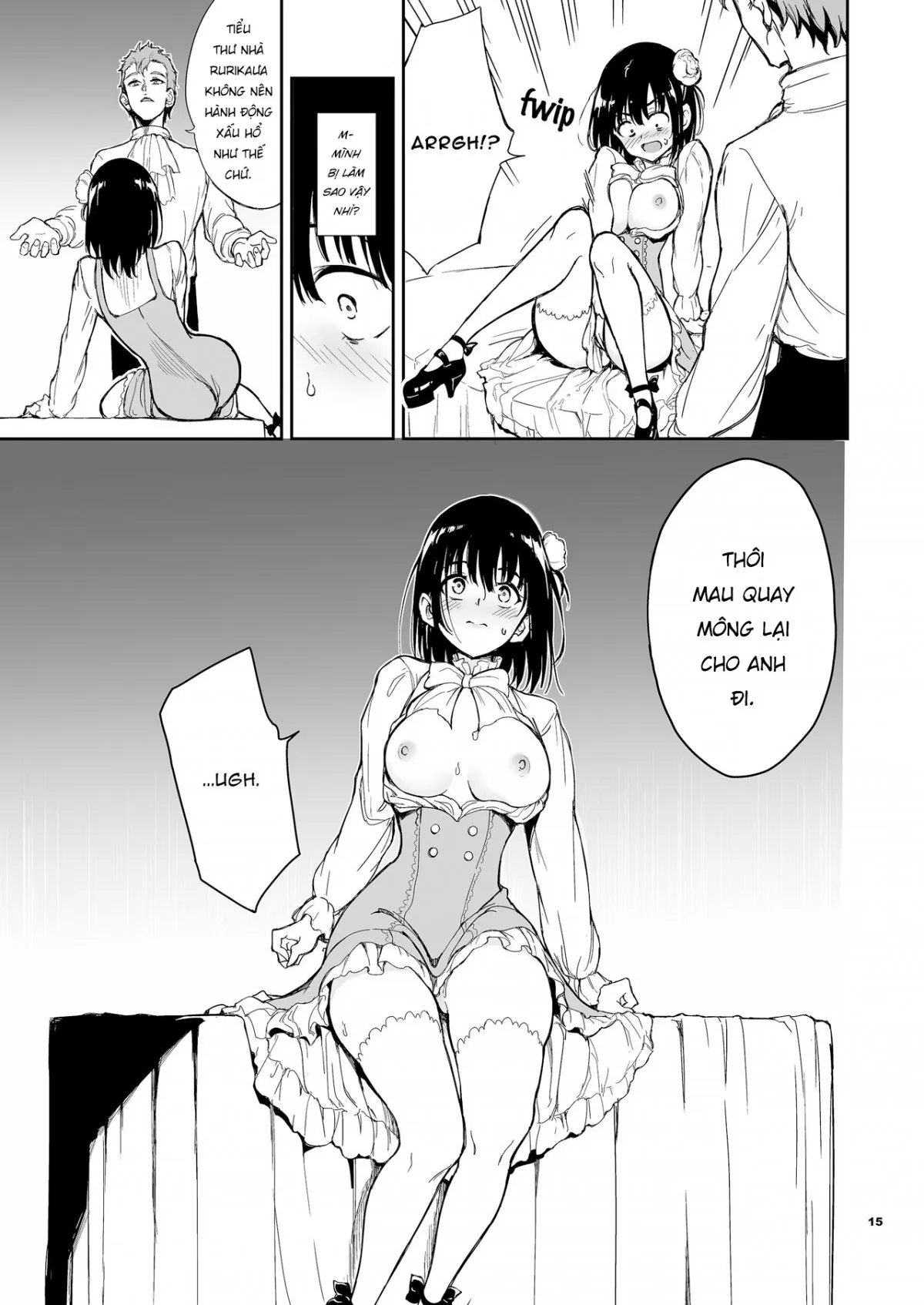 HentaiVN.net - Ảnh 15 - Maid Kyouiku - Chap 5 [Không che]