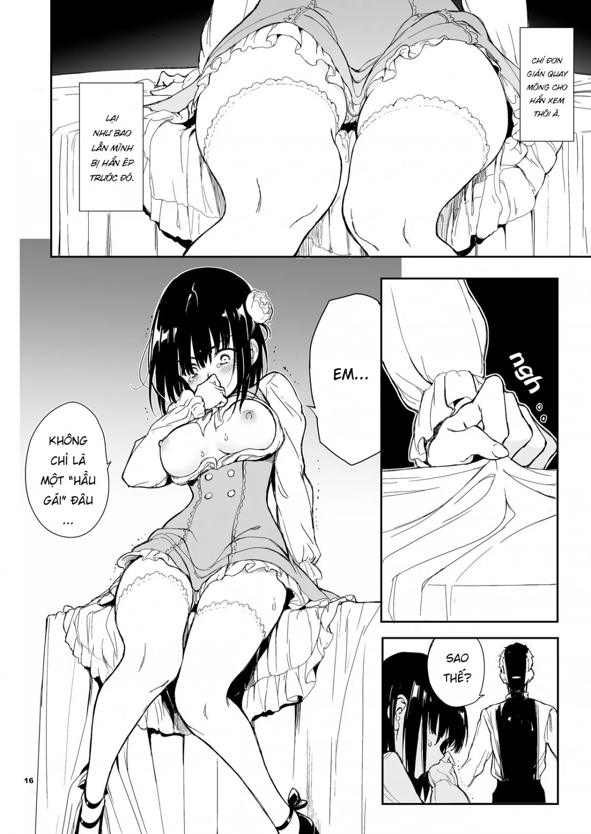 HentaiVN.net - Ảnh 16 - Maid Kyouiku - Chap 5 [Không che]