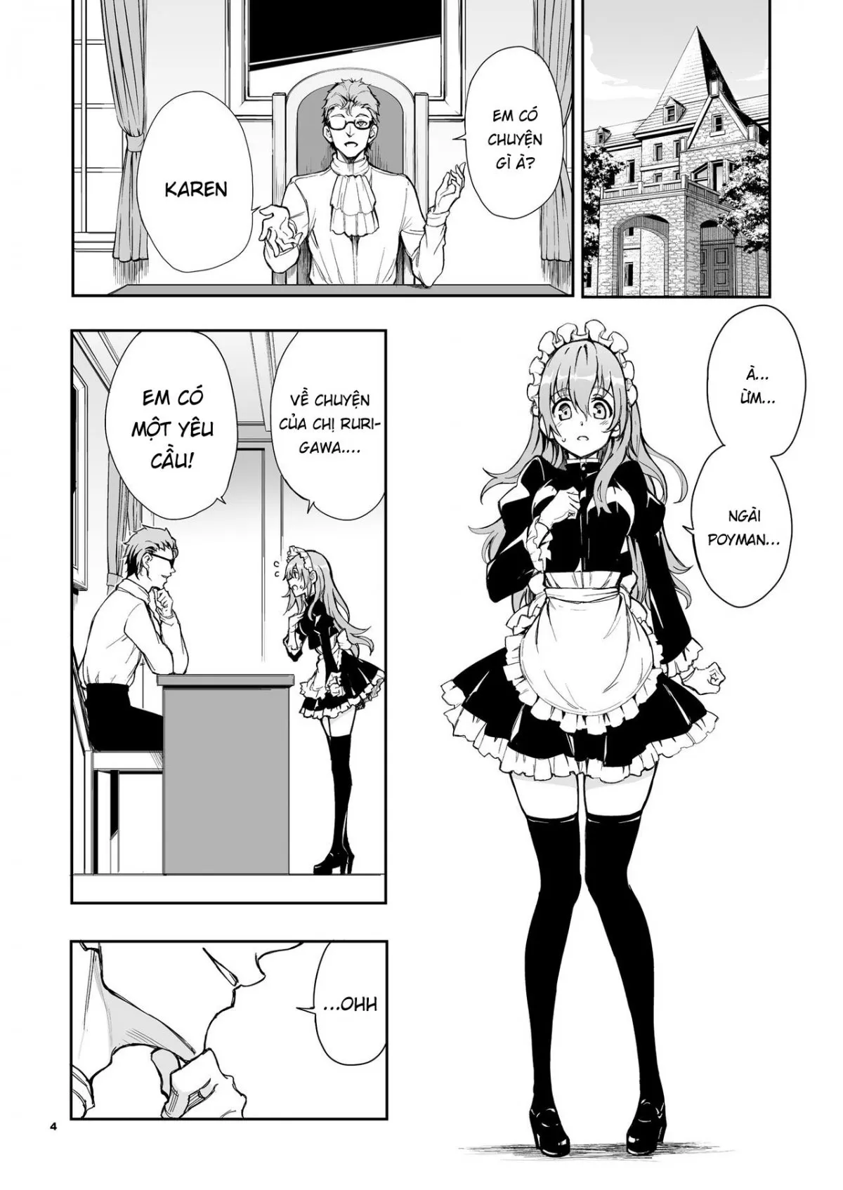 HentaiVN.net - Ảnh 5 - Maid Kyouiku - Chap 6 [Không che]