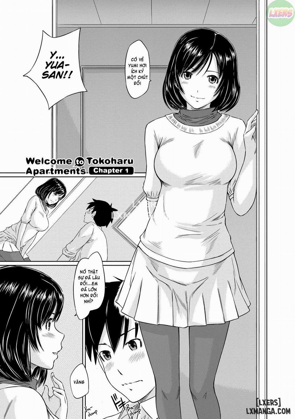 HentaiVN.net - Ảnh 9 - Welcome to Tokoharu Apartments - Chap 1
