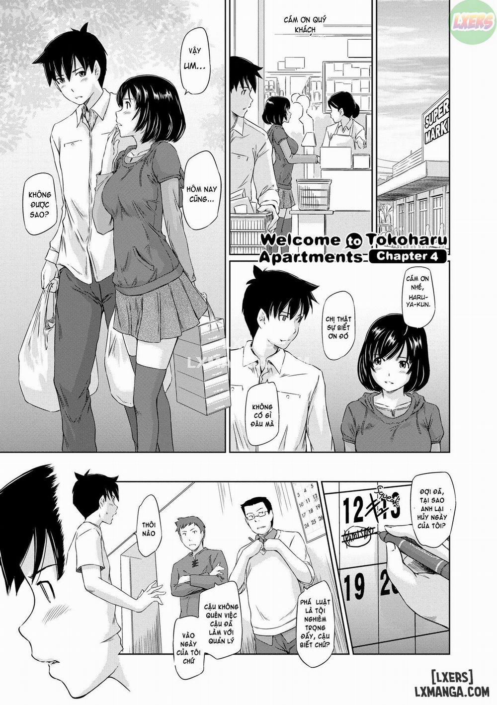HentaiVN.net - Ảnh 4 - Welcome to Tokoharu Apartments - Chap 4