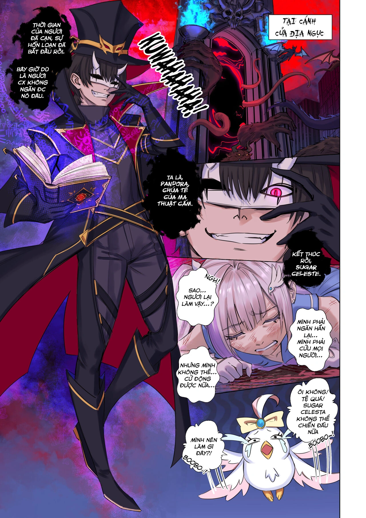 HentaiVN.net - Ảnh 3 - Tôi Không Muốn Trở Thành Thiếu Nữ Ma Pháp Đâu! - Oneshot (?)