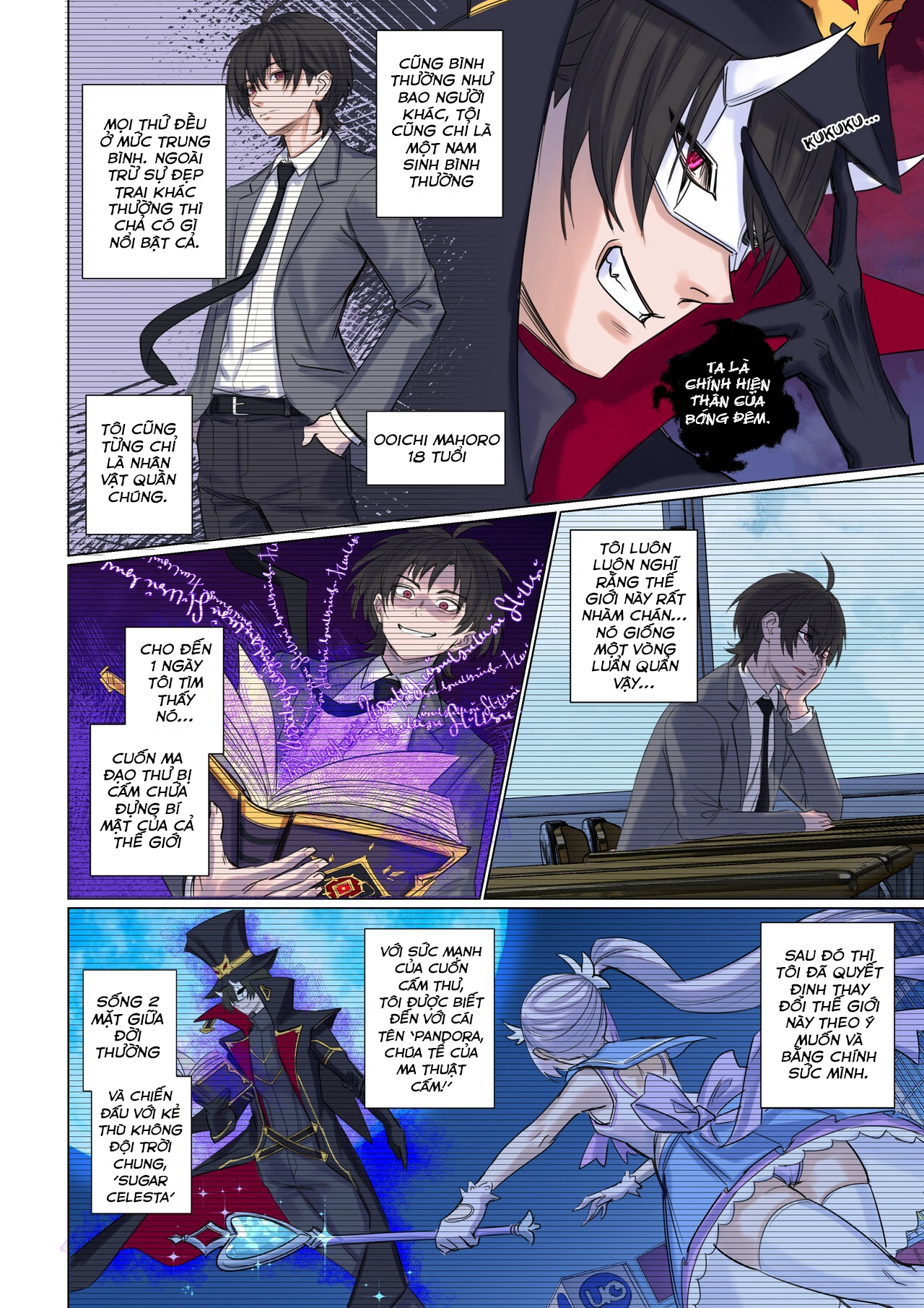 HentaiVN.net - Ảnh 4 - Tôi Không Muốn Trở Thành Thiếu Nữ Ma Pháp Đâu! - Oneshot (?)