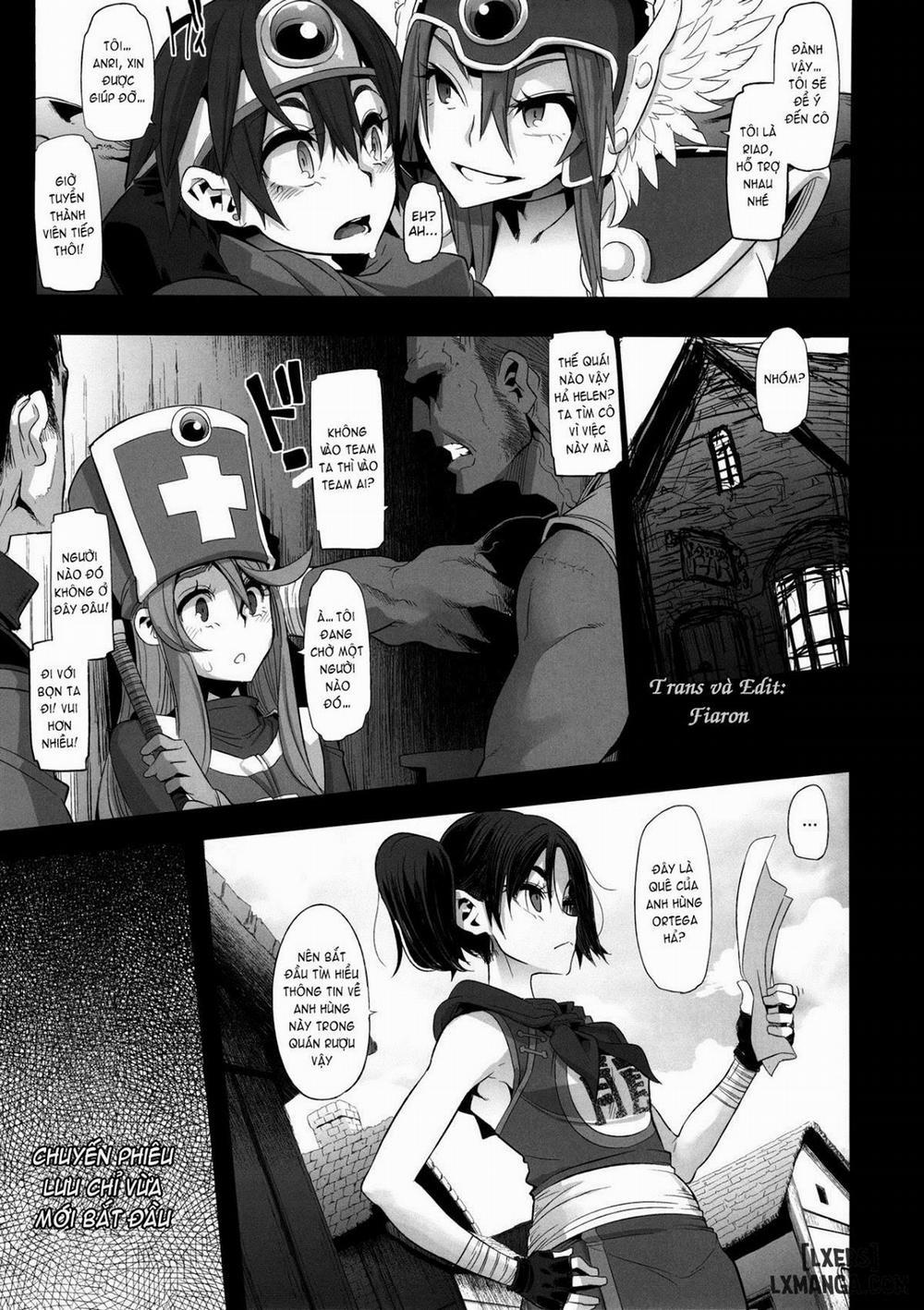 HentaiVN.net - Ảnh 32 - Onna Yuusha no Tabi (Dragon Quest III) [Onna Yuusha No Tabi 2 Ruida No Deai Sakaba; The Female Hero's Lone Journey] - Chap 1