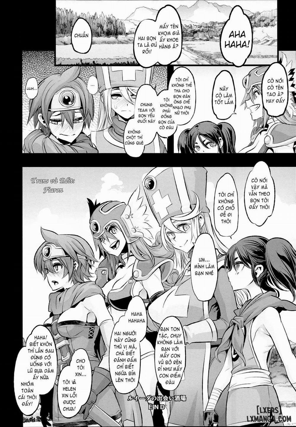 HentaiVN.net - Ảnh 25 - Onna Yuusha no Tabi (Dragon Quest III) [Onna Yuusha No Tabi 2 Ruida No Deai Sakaba; The Female Hero's Lone Journey] - Chap 2