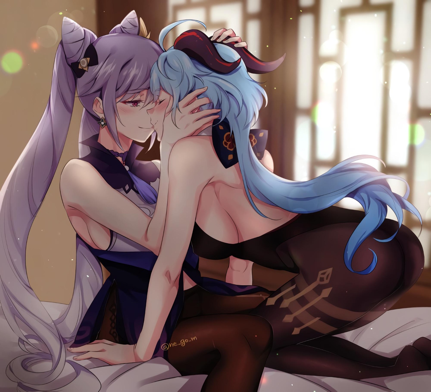 HentaiVN.net - Ảnh 13 - Tổng hợp art 18+ - Chap 6: Keqing x Ganyu