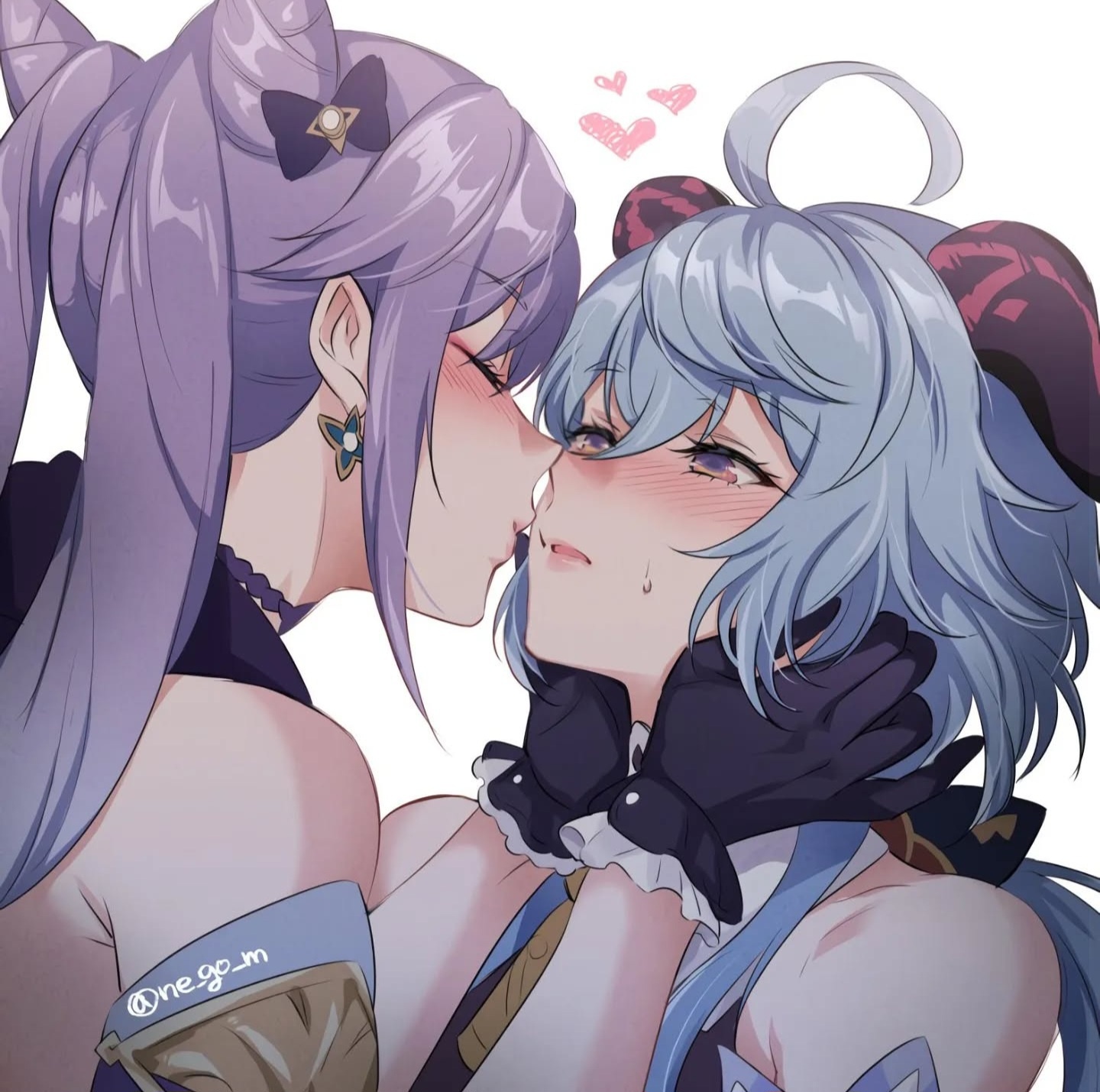 HentaiVN.net - Ảnh 4 - Tổng hợp art 18+ - Chap 6: Keqing x Ganyu