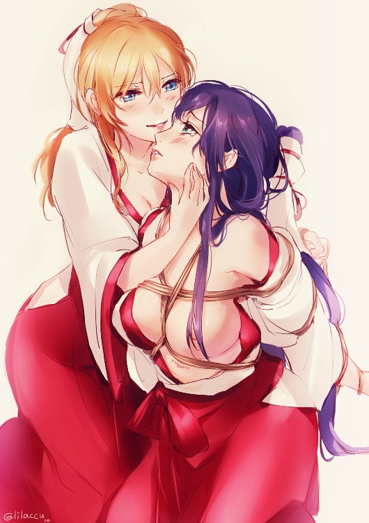 HentaiVN.net - Ảnh 11 - Tổng hợp art 18+ - Chap 11: Eli x Nozomi