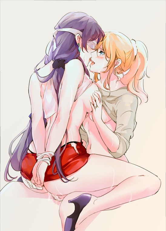 HentaiVN.net - Ảnh 12 - Tổng hợp art 18+ - Chap 11: Eli x Nozomi