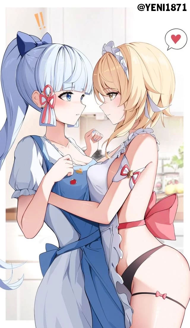 HentaiVN.net - Ảnh 10 - Tổng hợp art 18+ - Chap 16: Lumine x Kamisato Ayaka