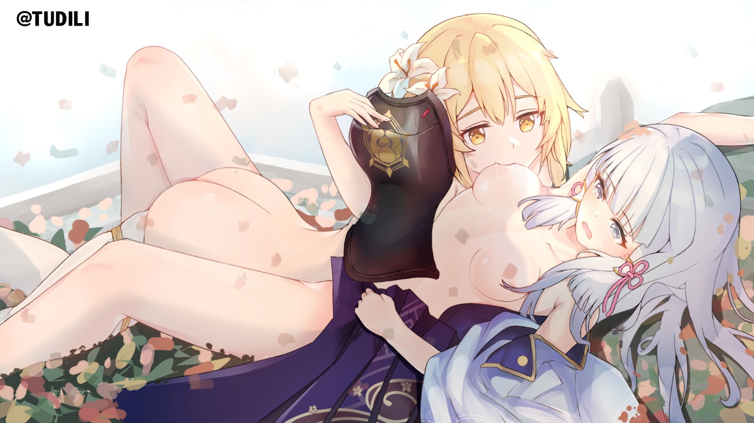 HentaiVN.net - Ảnh 6 - Tổng hợp art 18+ - Chap 16: Lumine x Kamisato Ayaka