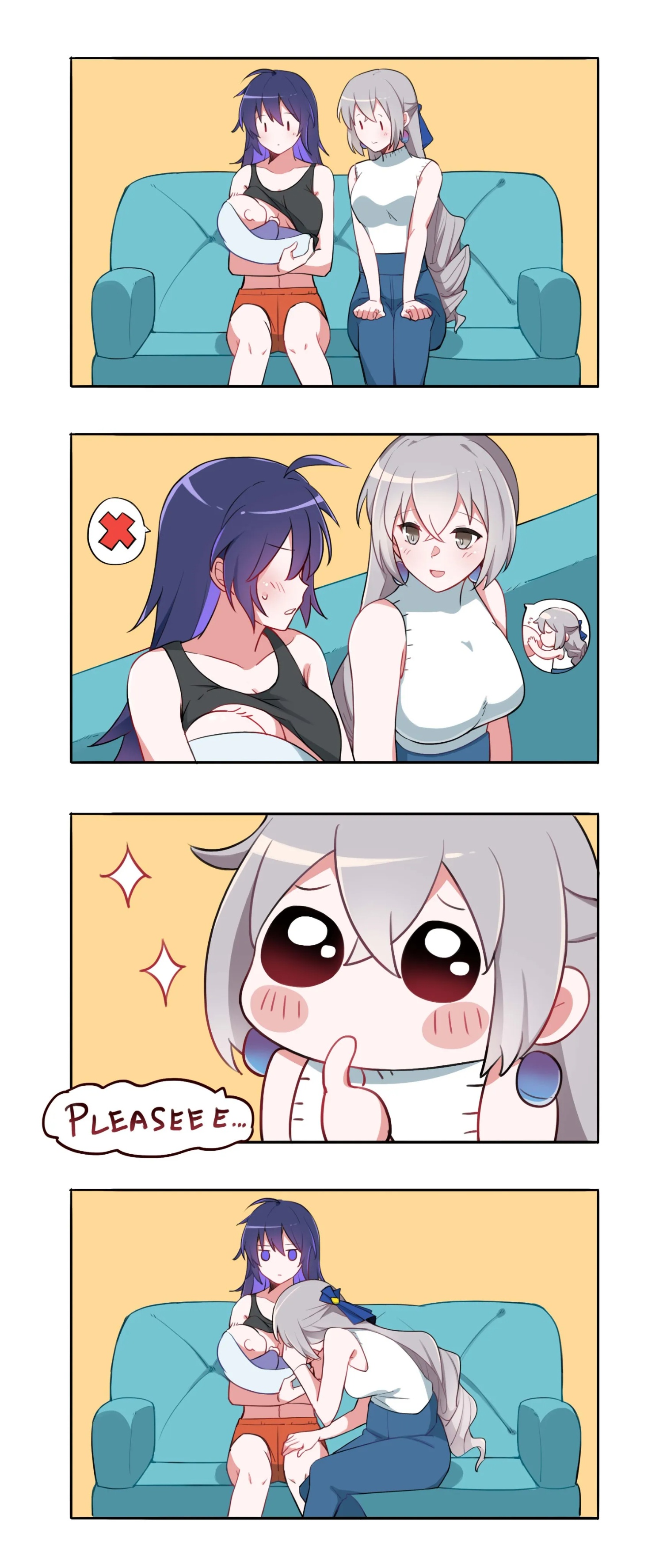 HentaiVN.net - Ảnh 16 - Tổng hợp art 18+ - Chap 18: Bronya x Seele