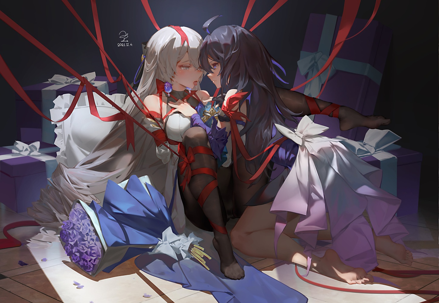 HentaiVN.net - Ảnh 4 - Tổng hợp art 18+ - Chap 18: Bronya x Seele