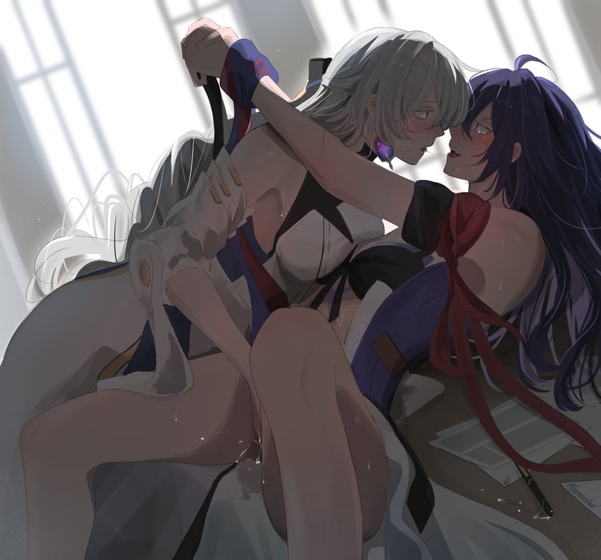 HentaiVN.net - Ảnh 5 - Tổng hợp art 18+ - Chap 18: Bronya x Seele