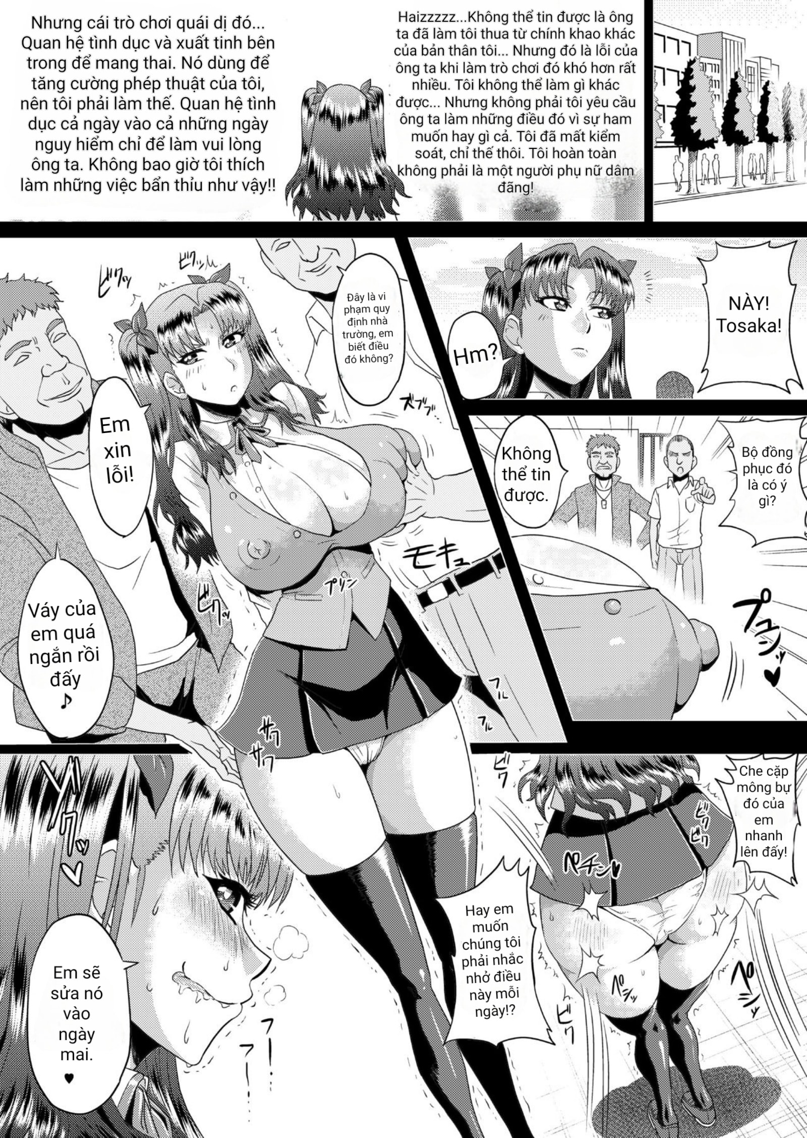 HentaiVN.net - Ảnh 4 - Rin no Inran Funtouki (Kouhen) (Fate/stay night) - Oneshot