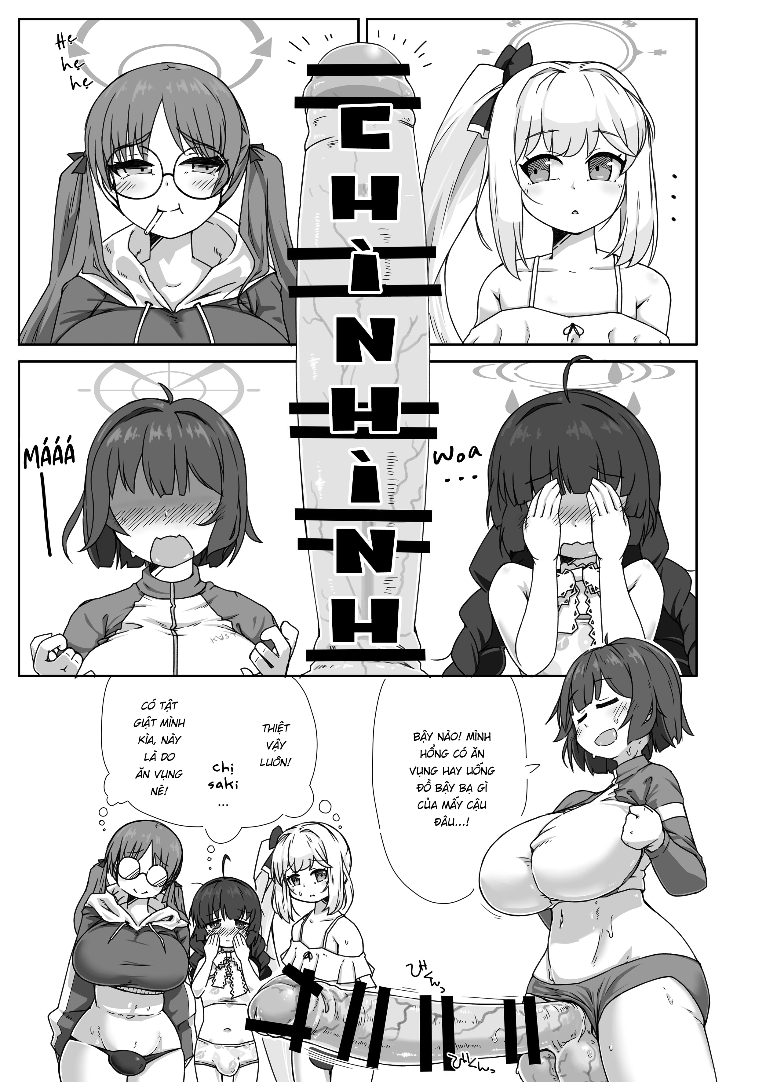 HentaiVN.net - Ảnh 3 - Cá chà bặc của mấy con thỏ-Nhật kí hoạt động thường ngày của tiểu đội SRT - đánh bom nổ cmn trại thỏ