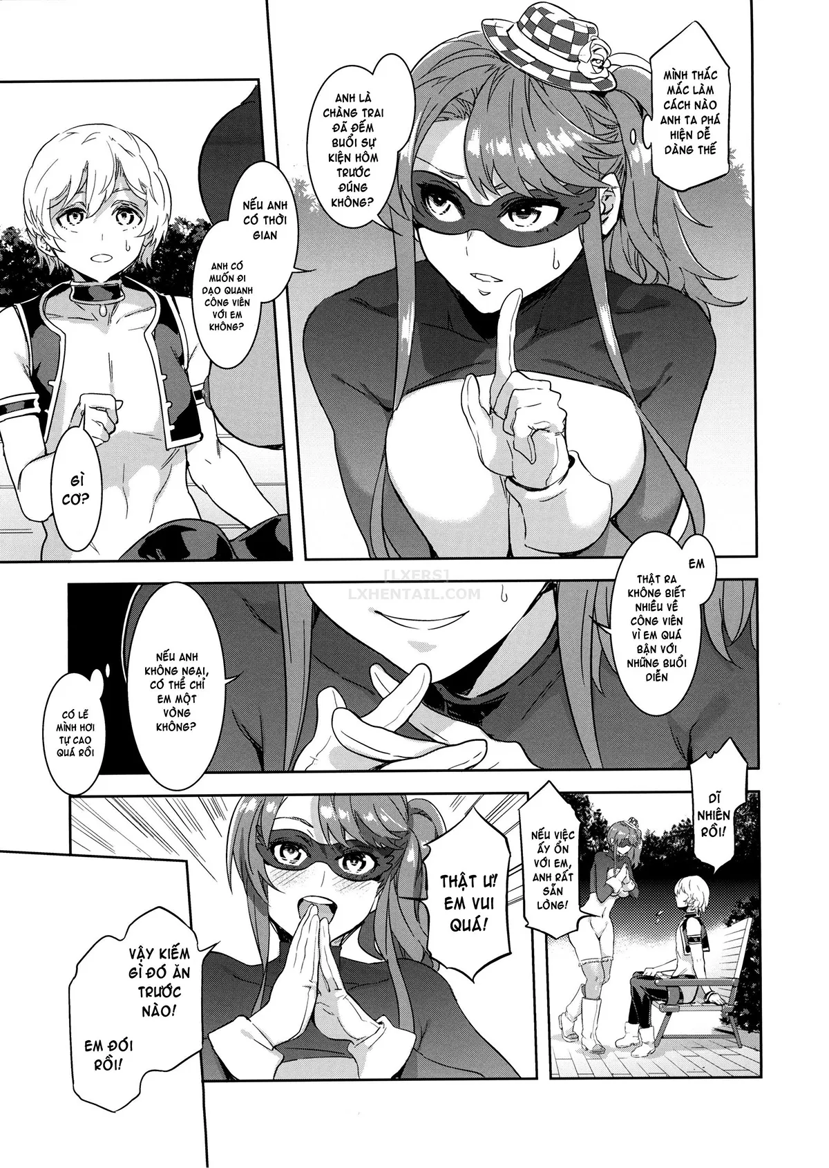 HentaiVN.net - Ảnh 24 - Oide Yo Mizuryuu Kei Land [Oideyo! Mizuryu Kei Land] - Chap 3