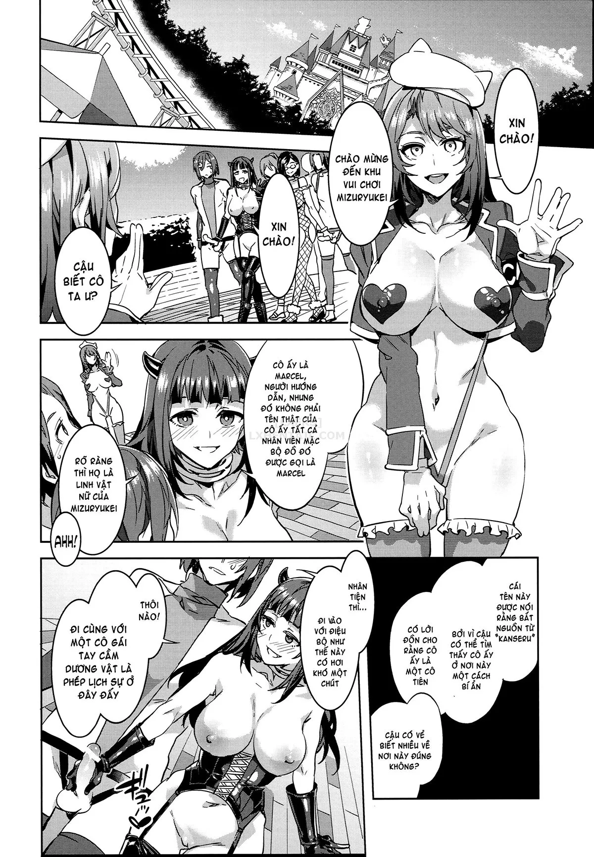 HentaiVN.net - Ảnh 20 - Oide Yo Mizuryuu Kei Land [Oideyo! Mizuryu Kei Land] - Chap 4