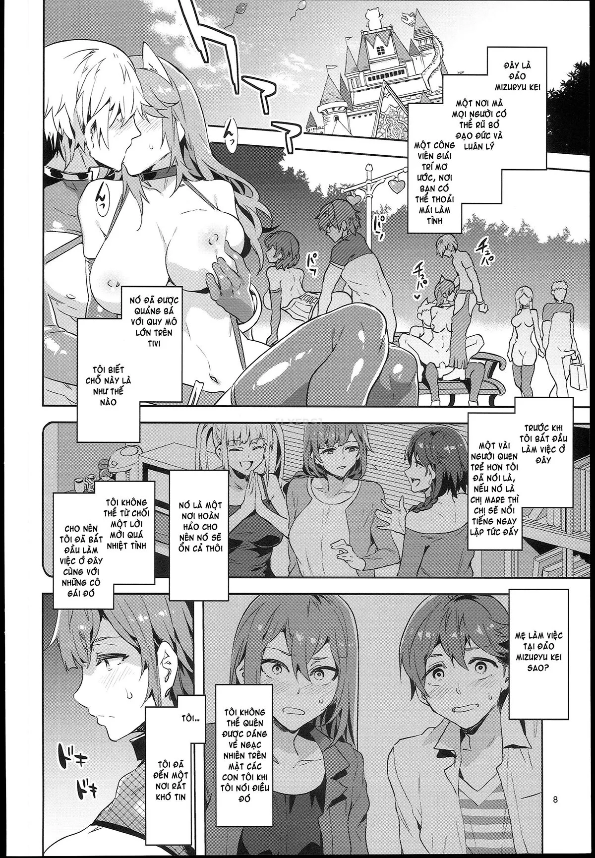 HentaiVN.net - Ảnh 9 - Oide Yo Mizuryuu Kei Land [Oideyo! Mizuryu Kei Land] - Chap 6.5