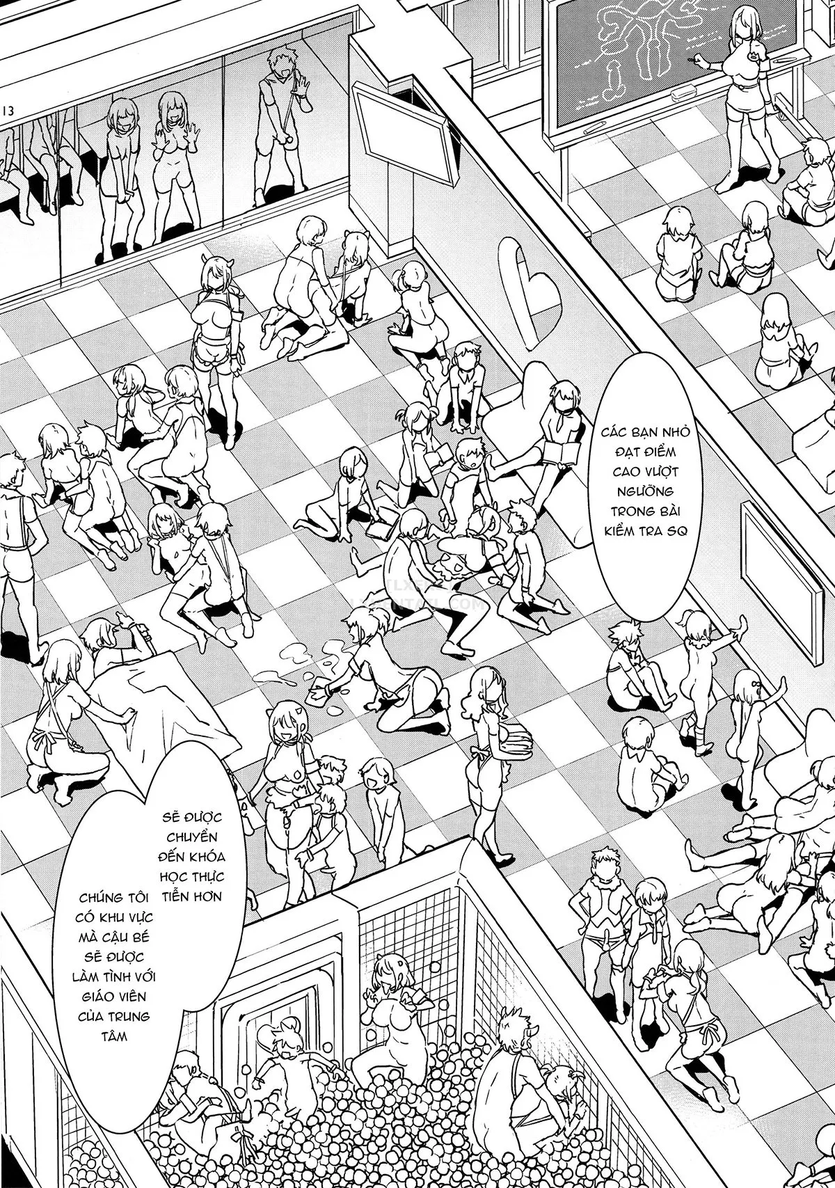 HentaiVN.net - Ảnh 13 - Oide Yo Mizuryuu Kei Land [Oideyo! Mizuryu Kei Land] - Chap 8