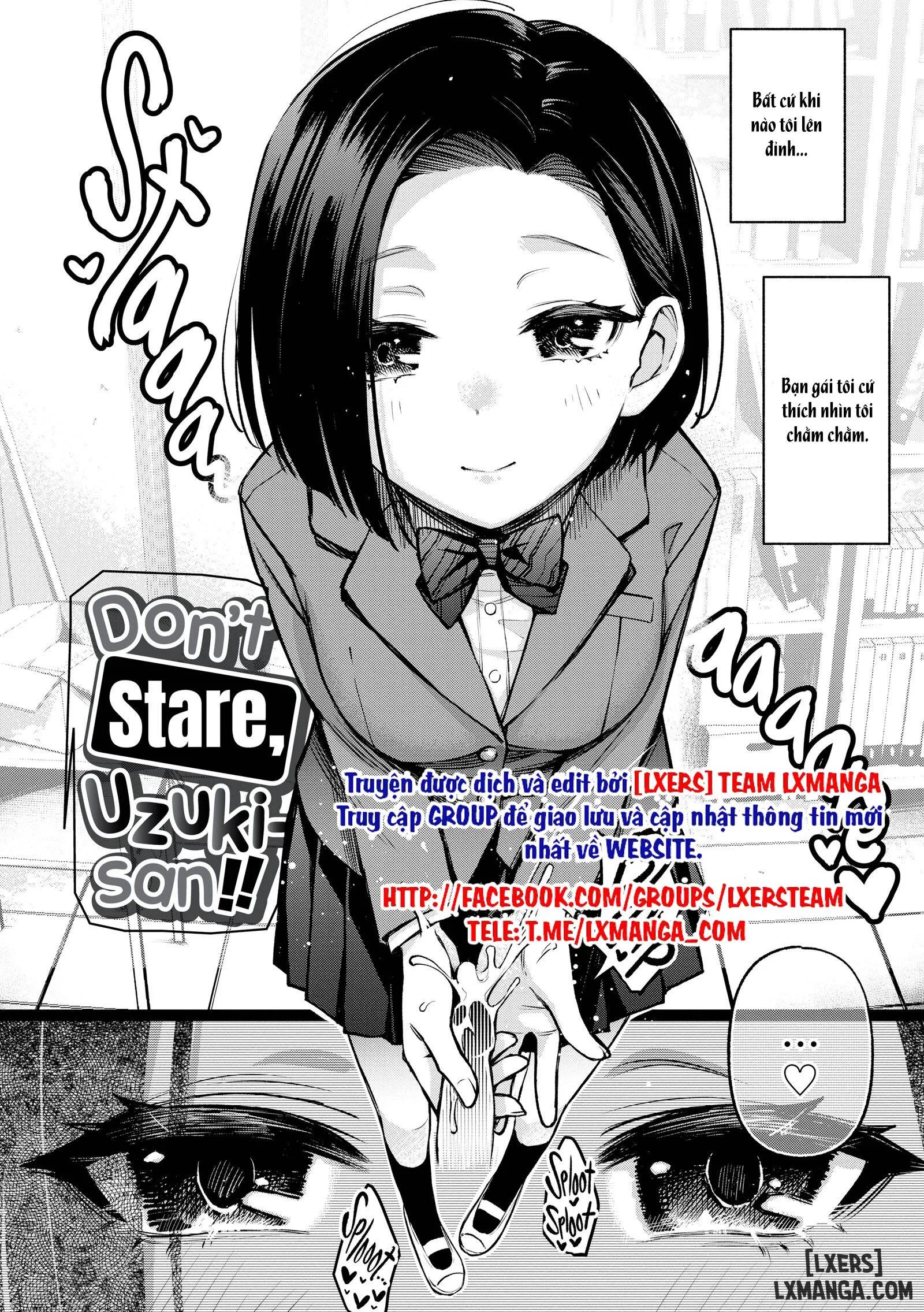 HentaiVN.net - Ảnh 3 - Trinh nữ dâm dục - Chap 5: Đừng có nhìn chằm chằm vào anh, Uzuki san!
