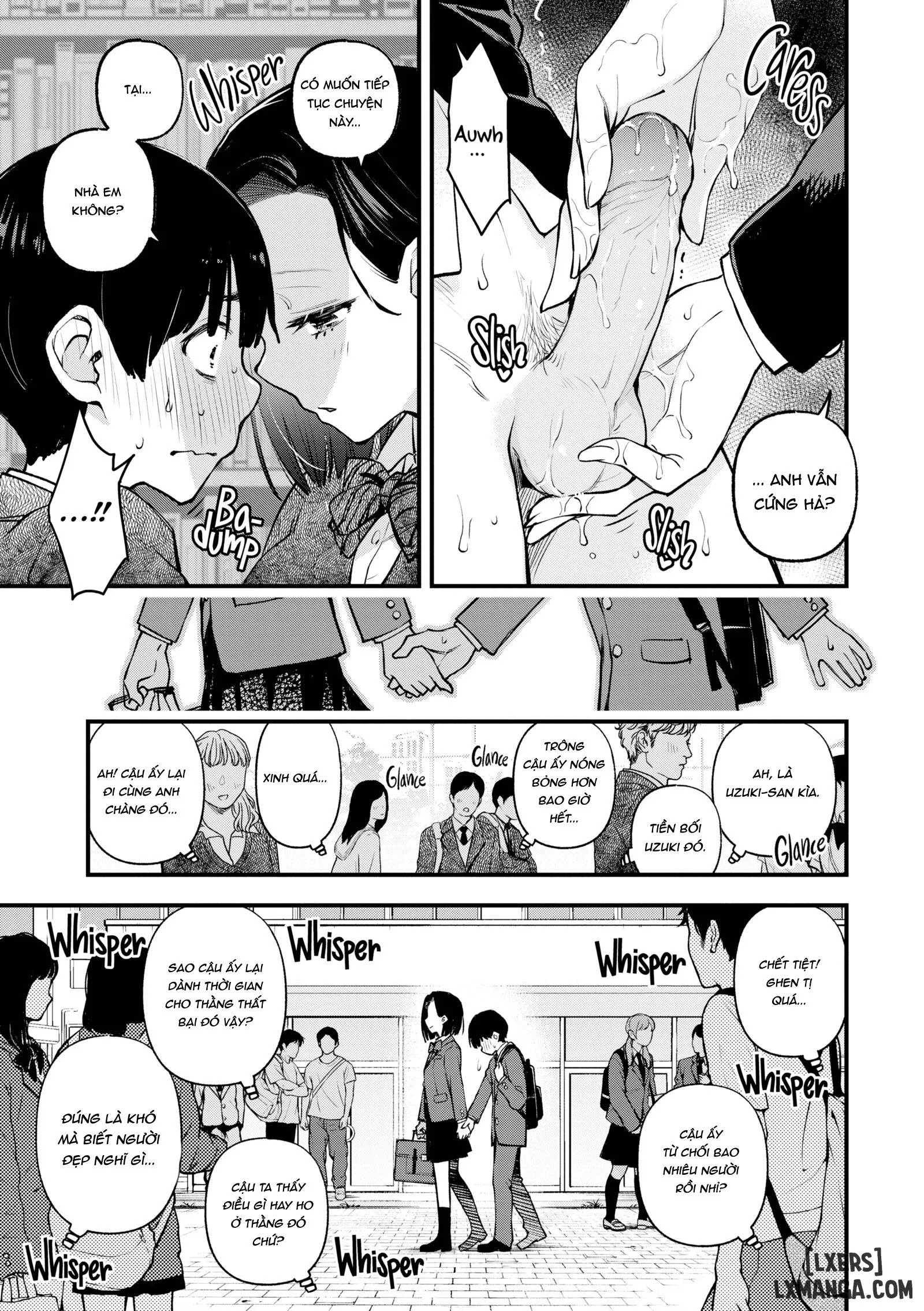 HentaiVN.net - Ảnh 4 - Trinh nữ dâm dục - Chap 5: Đừng có nhìn chằm chằm vào anh, Uzuki san!