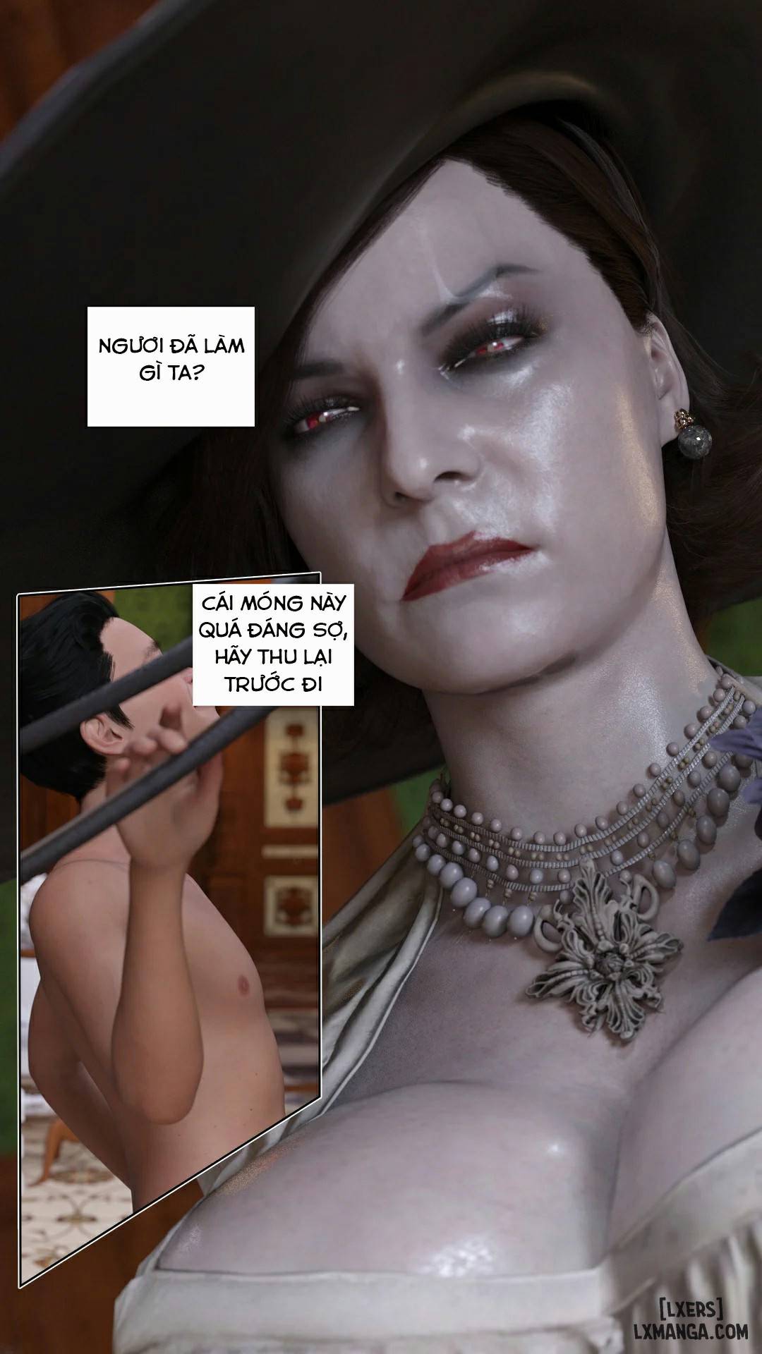 HentaiVN.net - Ảnh 35 - Virus J - Resident Evil Village - Oneshot - Alcina Dimitrescu