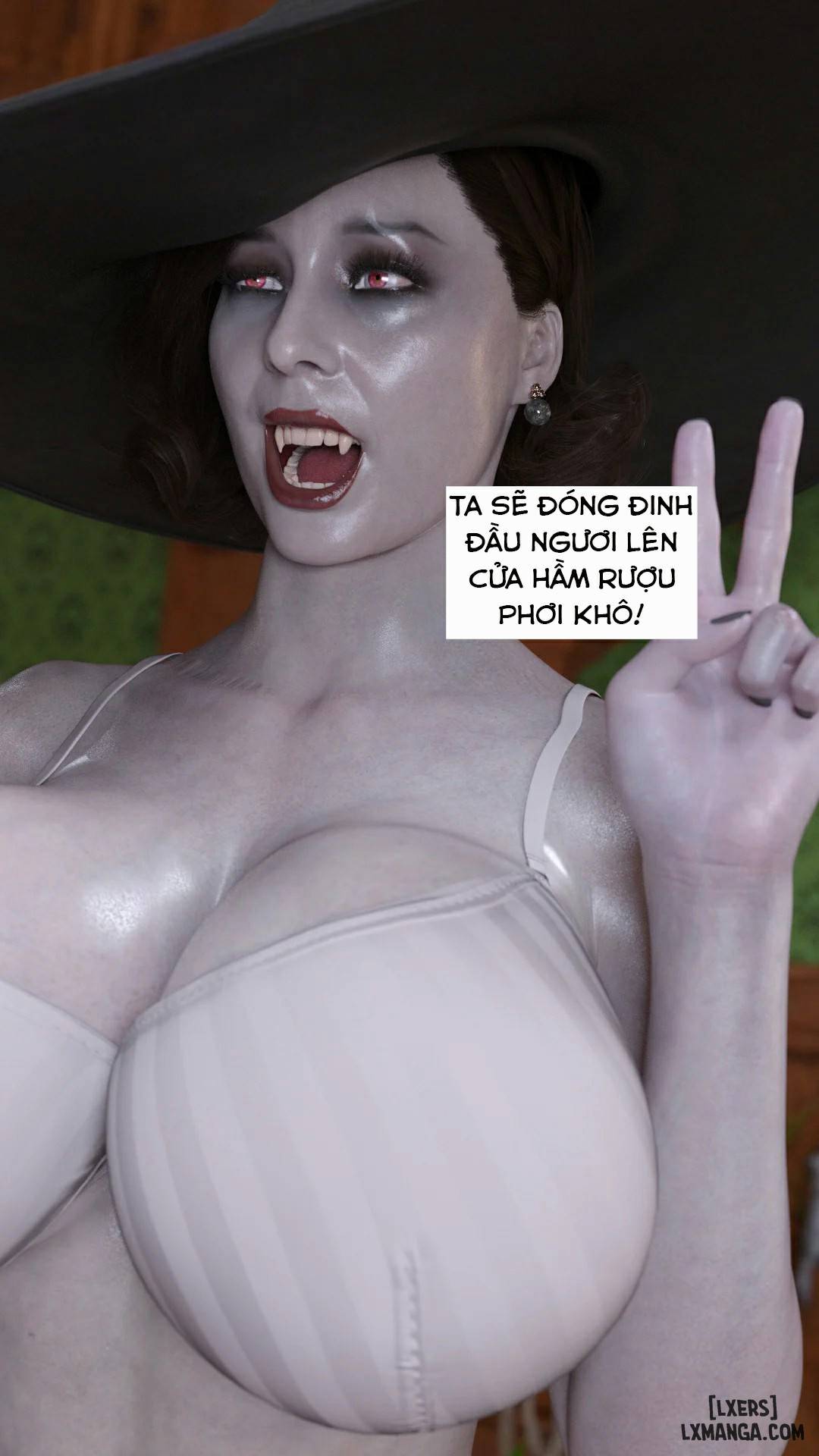 HentaiVN.net - Ảnh 48 - Virus J - Resident Evil Village - Oneshot - Alcina Dimitrescu