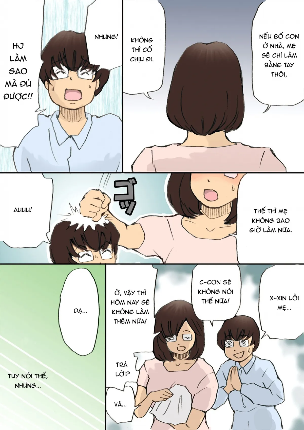 HentaiVN.net - Ảnh 22 - Mama, Hamedori Sasete yo [Mama o Haramaseru Daisakusen] - Vol.1 - Chap 1