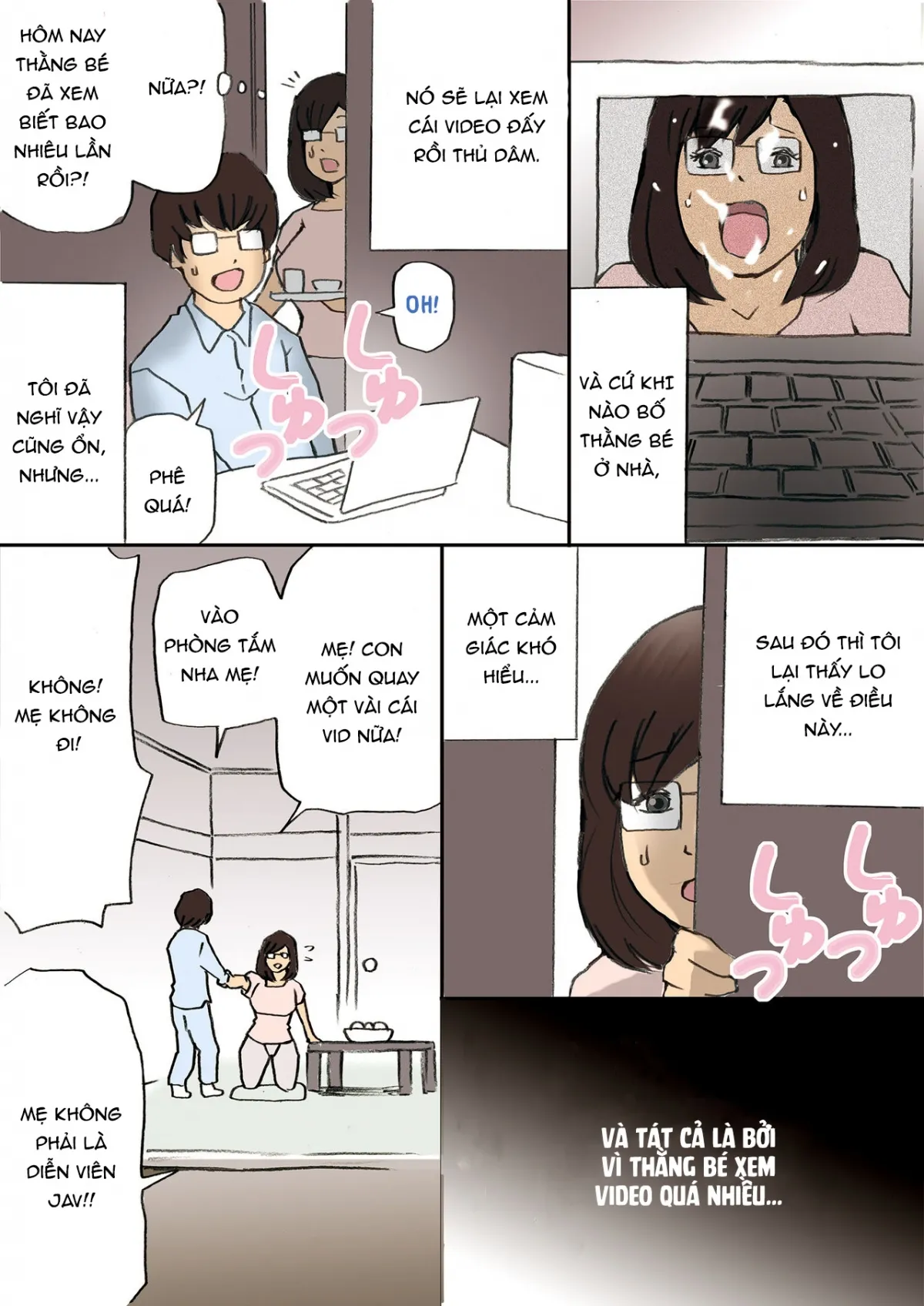 HentaiVN.net - Ảnh 5 - Mama, Hamedori Sasete yo [Mama o Haramaseru Daisakusen] - Chap 2