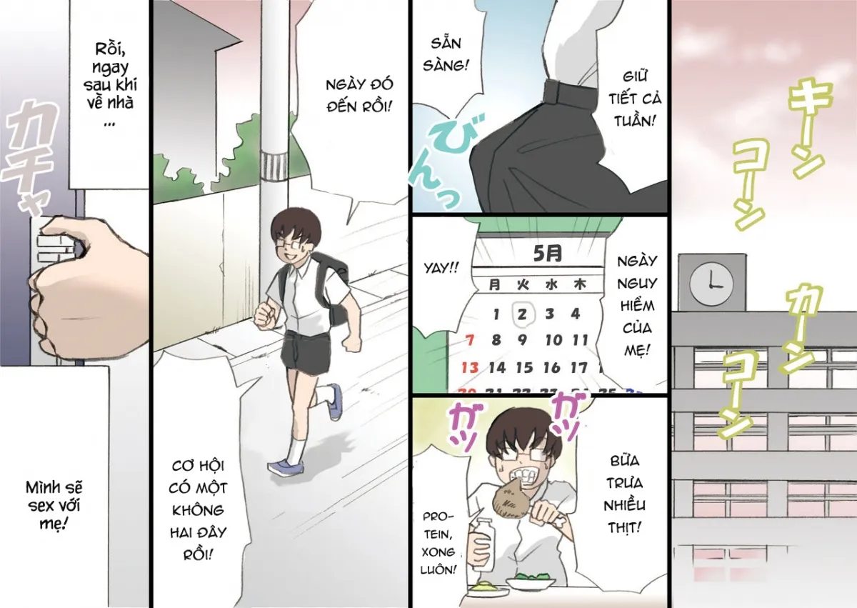 HentaiVN.net - Ảnh 10 - Mama, Hamedori Sasete yo [Mama o Haramaseru Daisakusen] - Vol.2 - Chap 4