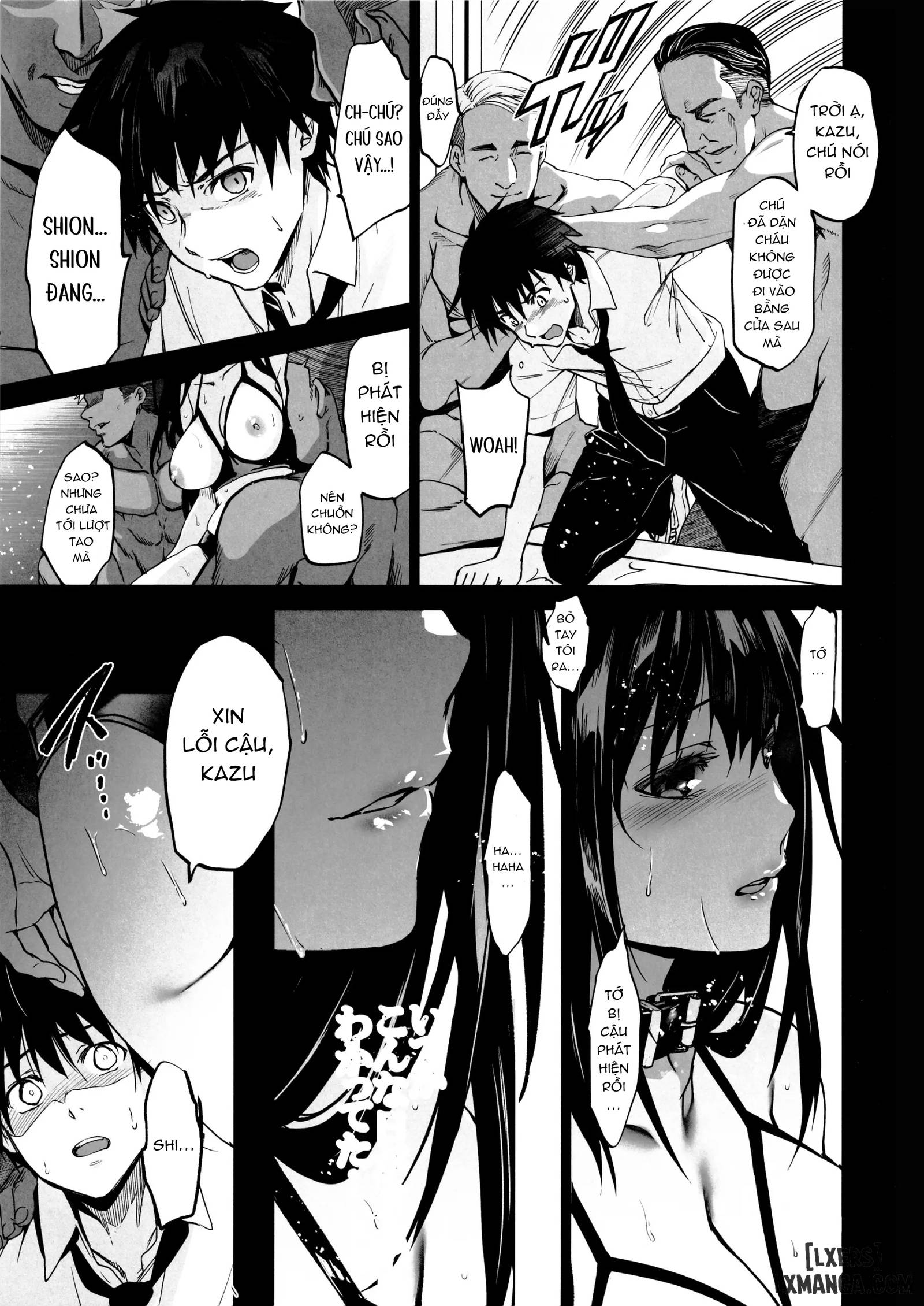 HentaiVN.net - Ảnh 25 - Otonari no Nie Yon Tooku e Itta Osananajimi - Oneshot.