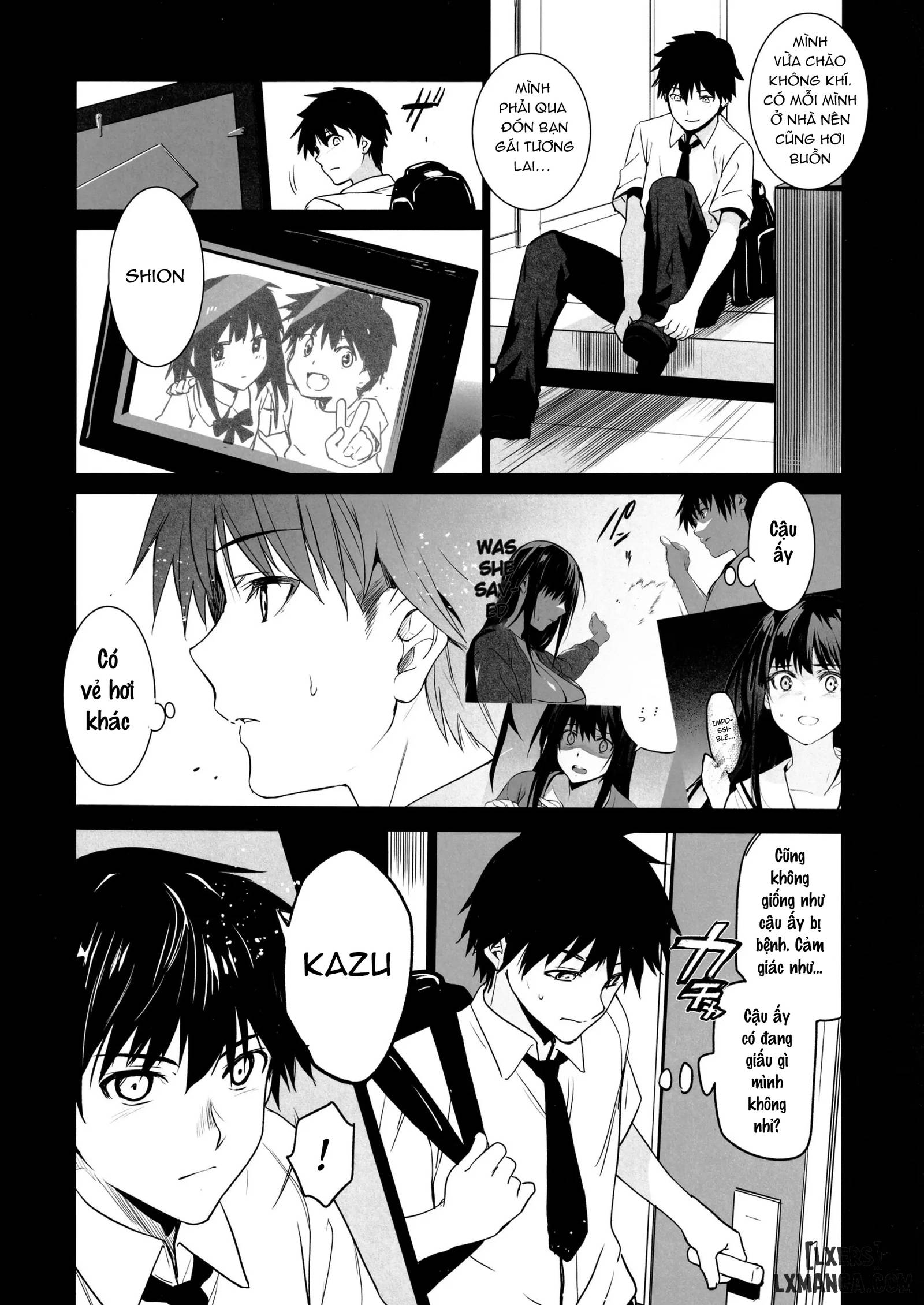 HentaiVN.net - Ảnh 4 - Otonari no Nie Yon Tooku e Itta Osananajimi - Oneshot.