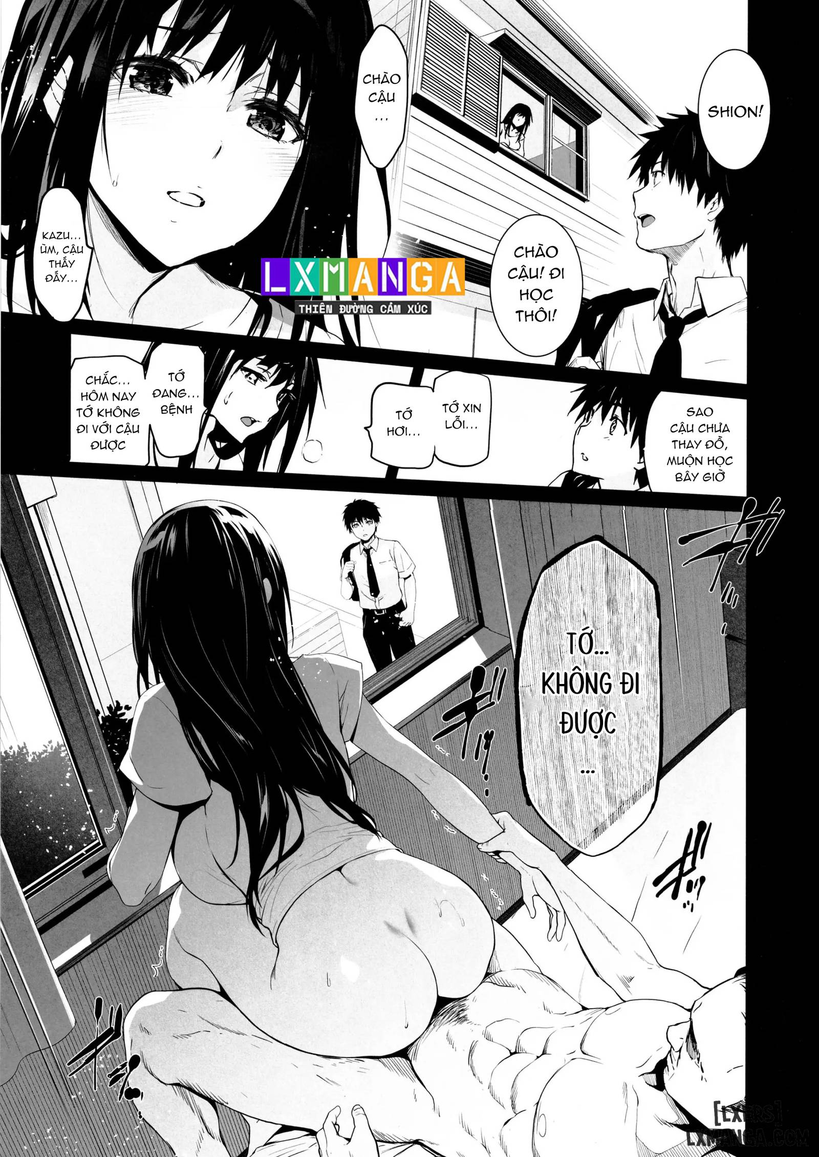 HentaiVN.net - Ảnh 5 - Otonari no Nie Yon Tooku e Itta Osananajimi - Oneshot.
