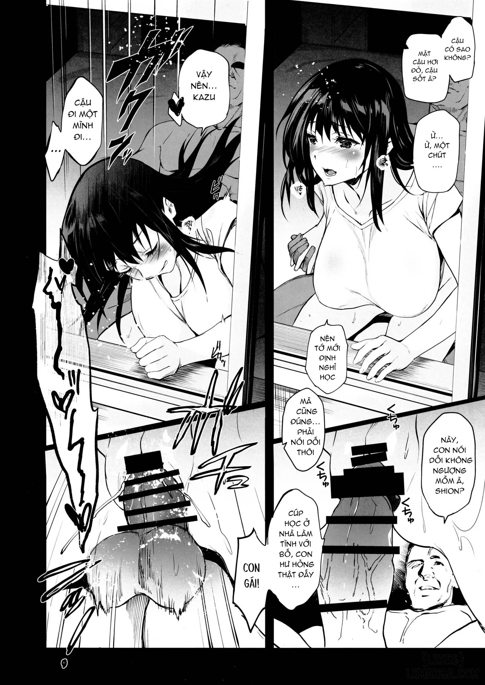 HentaiVN.net - Ảnh 6 - Otonari no Nie Yon Tooku e Itta Osananajimi - Oneshot.