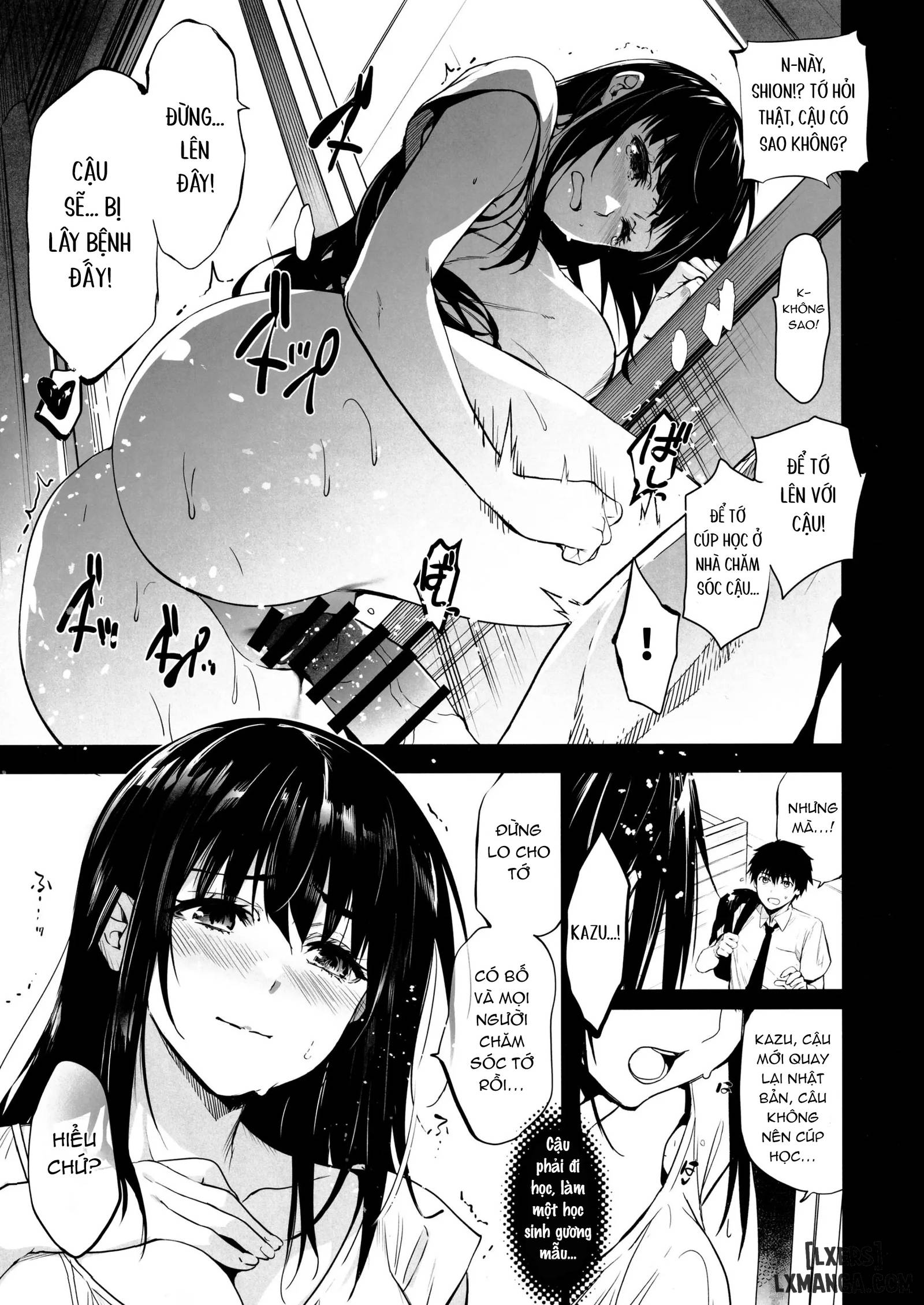 HentaiVN.net - Ảnh 7 - Otonari no Nie Yon Tooku e Itta Osananajimi - Oneshot.